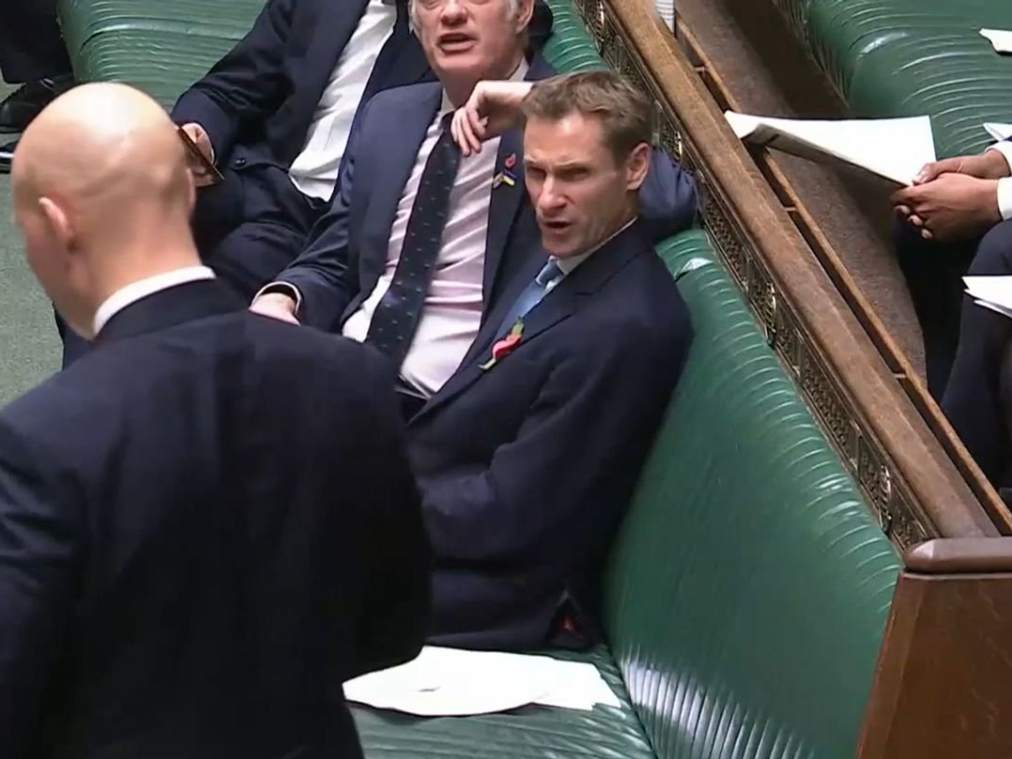 Furious migrant row erupts as top Tory accused of 'dog whistle' after British national charged fo...