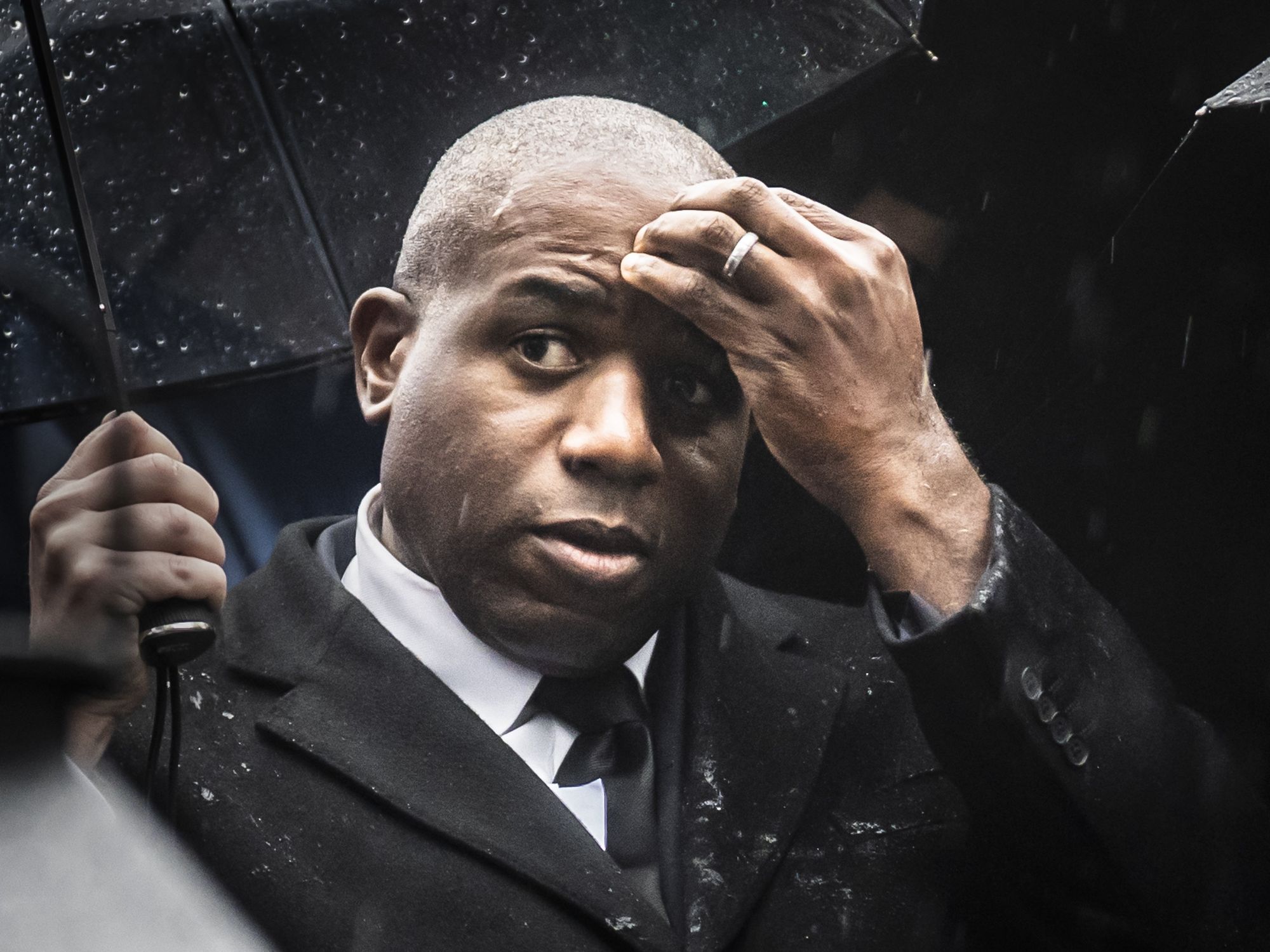 French taxi driver cleared of stealing cash and luggage from 'incoherent' David Lammy