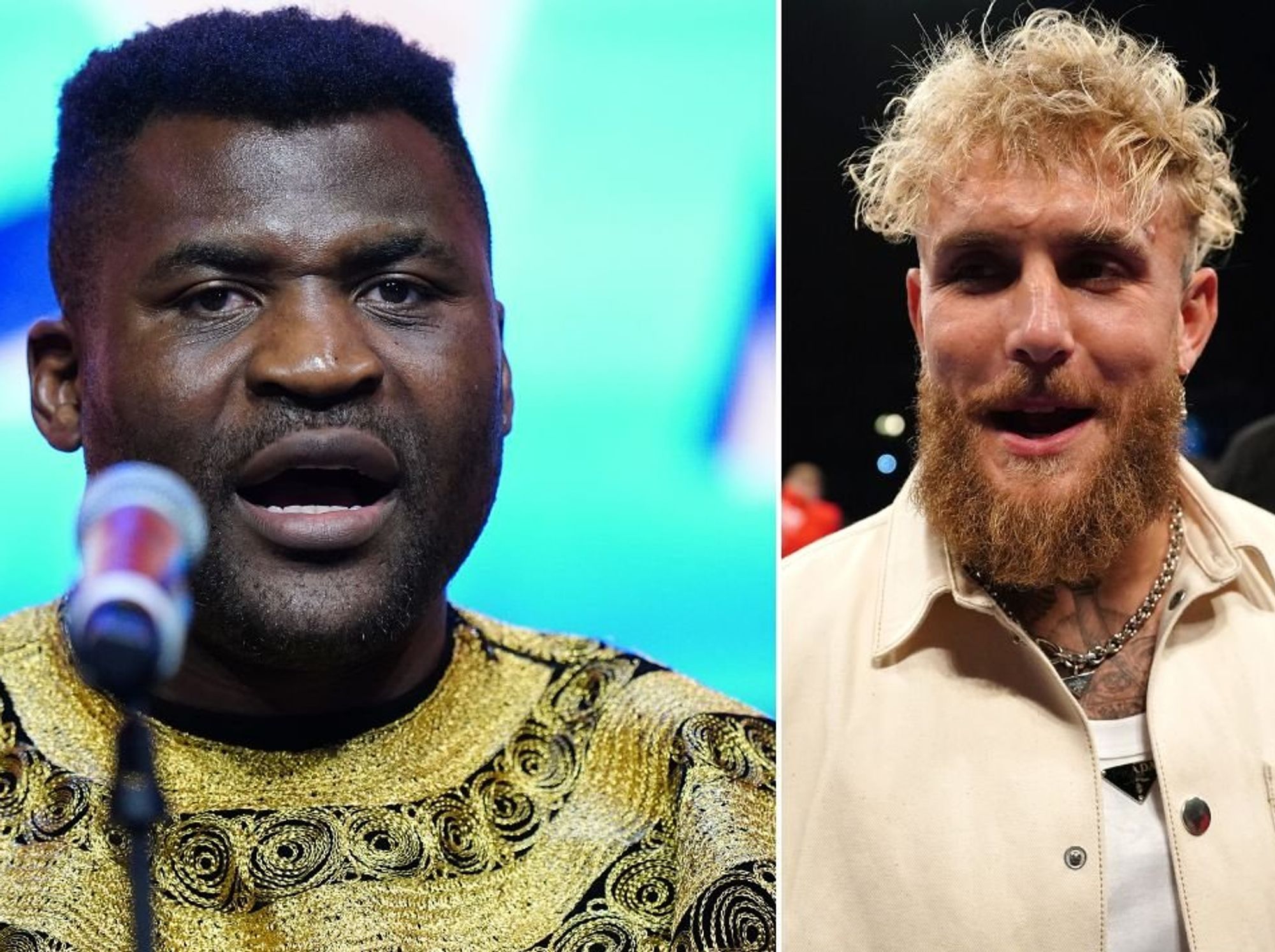 Francis Ngannou responds after bizarre Jake Paul callout to replace Gervonta Davis in cancelled fight