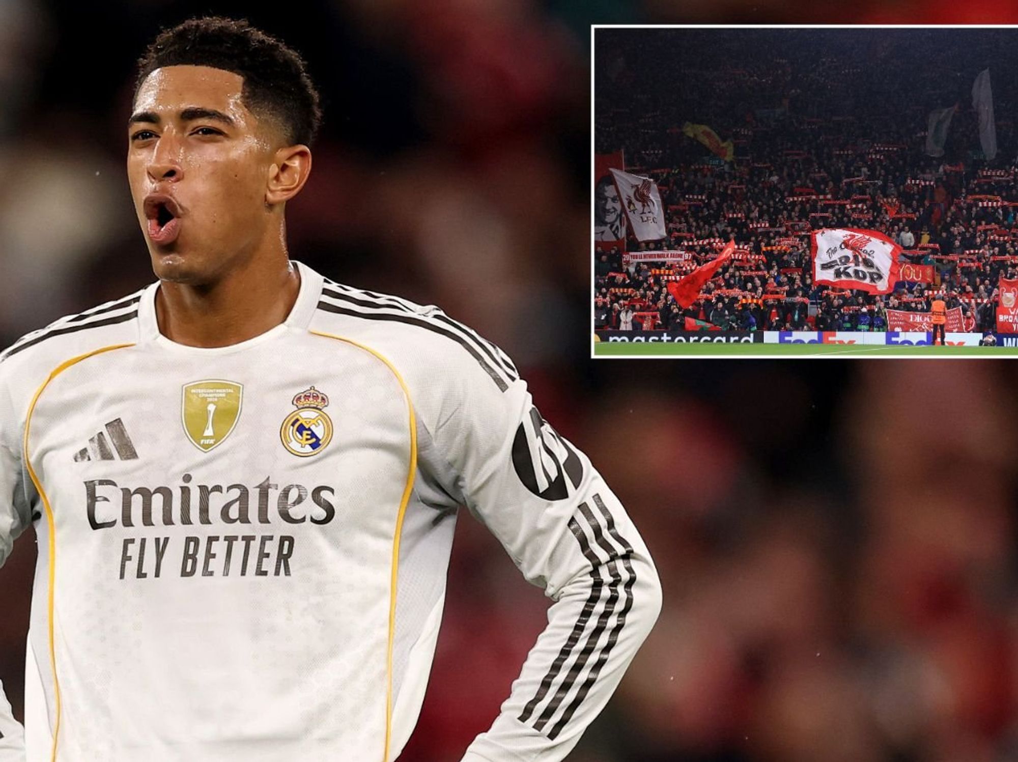 Jude Bellingham makes accusation about Liverpool fans after Real Madrid lose Champions League match