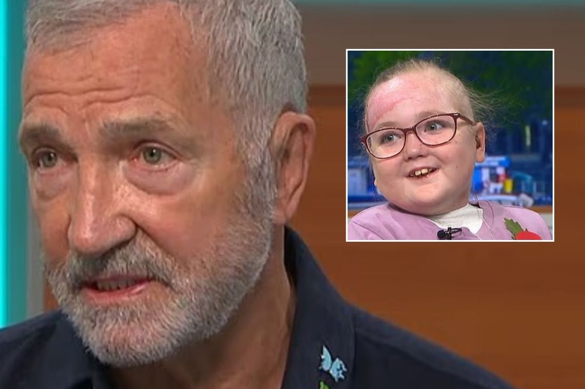 Graeme Souness fights back tears as Liverpool icon supports young girl with 'cruellest' skin condition