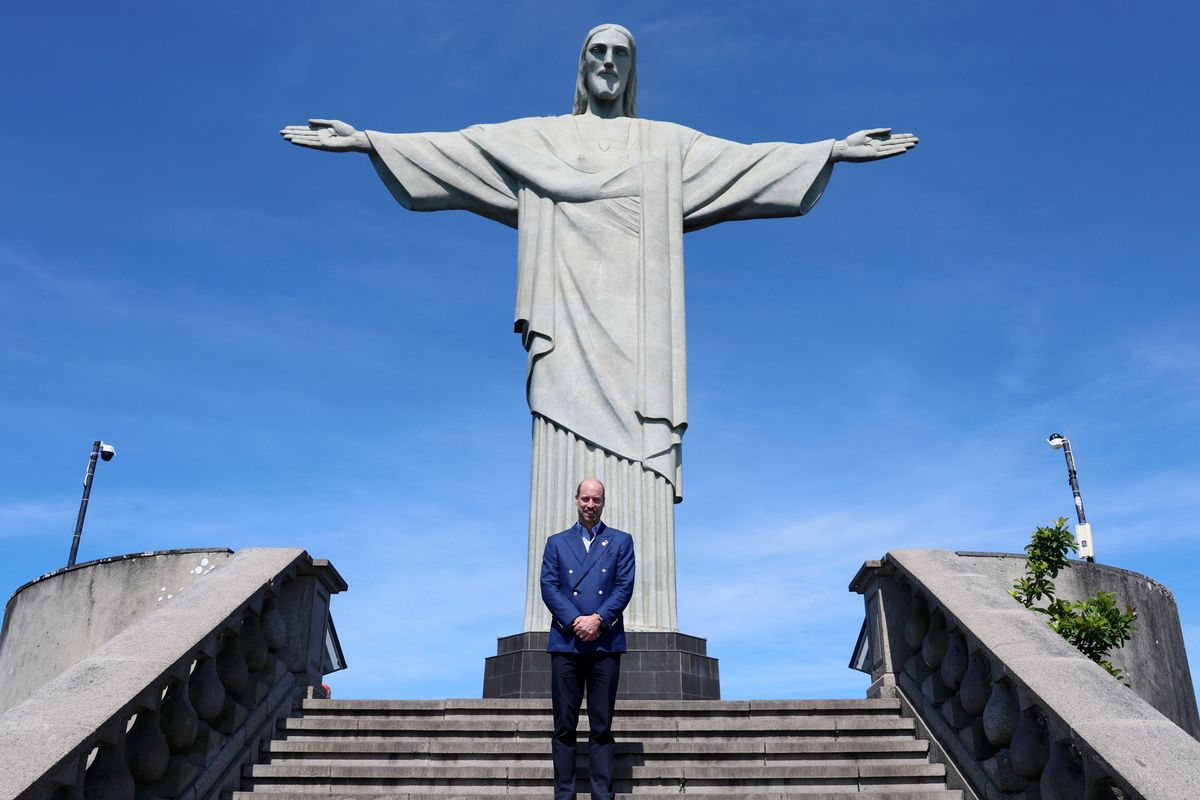 William's bittersweet photo at Christ the Redeemer as royal left 'i...
