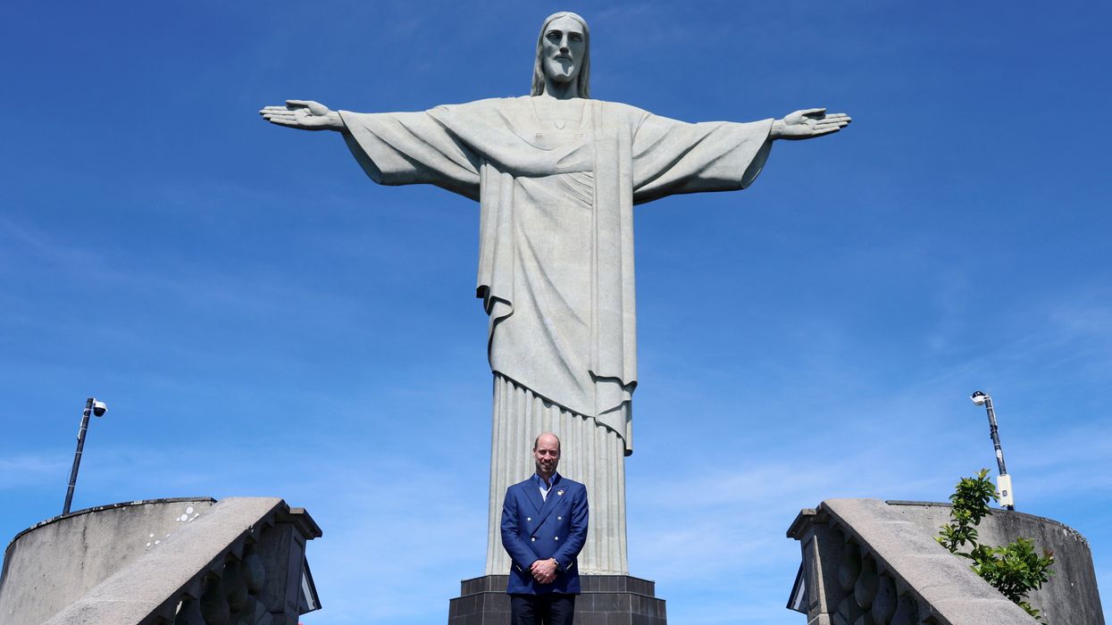 William's bittersweet photo at Christ the Redeemer as royal left 'incredibly struck' by reaction in Brazil