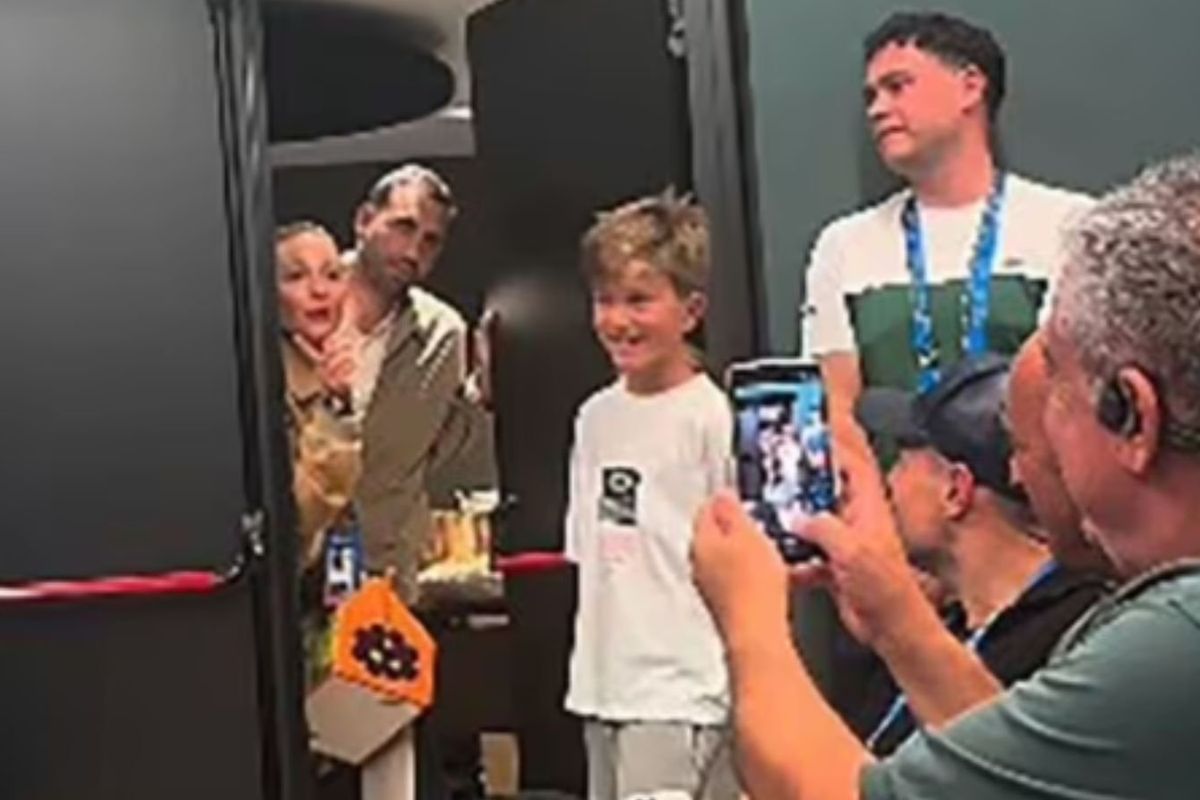 Novak Djokovic's wife interrupts press conference as tennis icon denies rumour