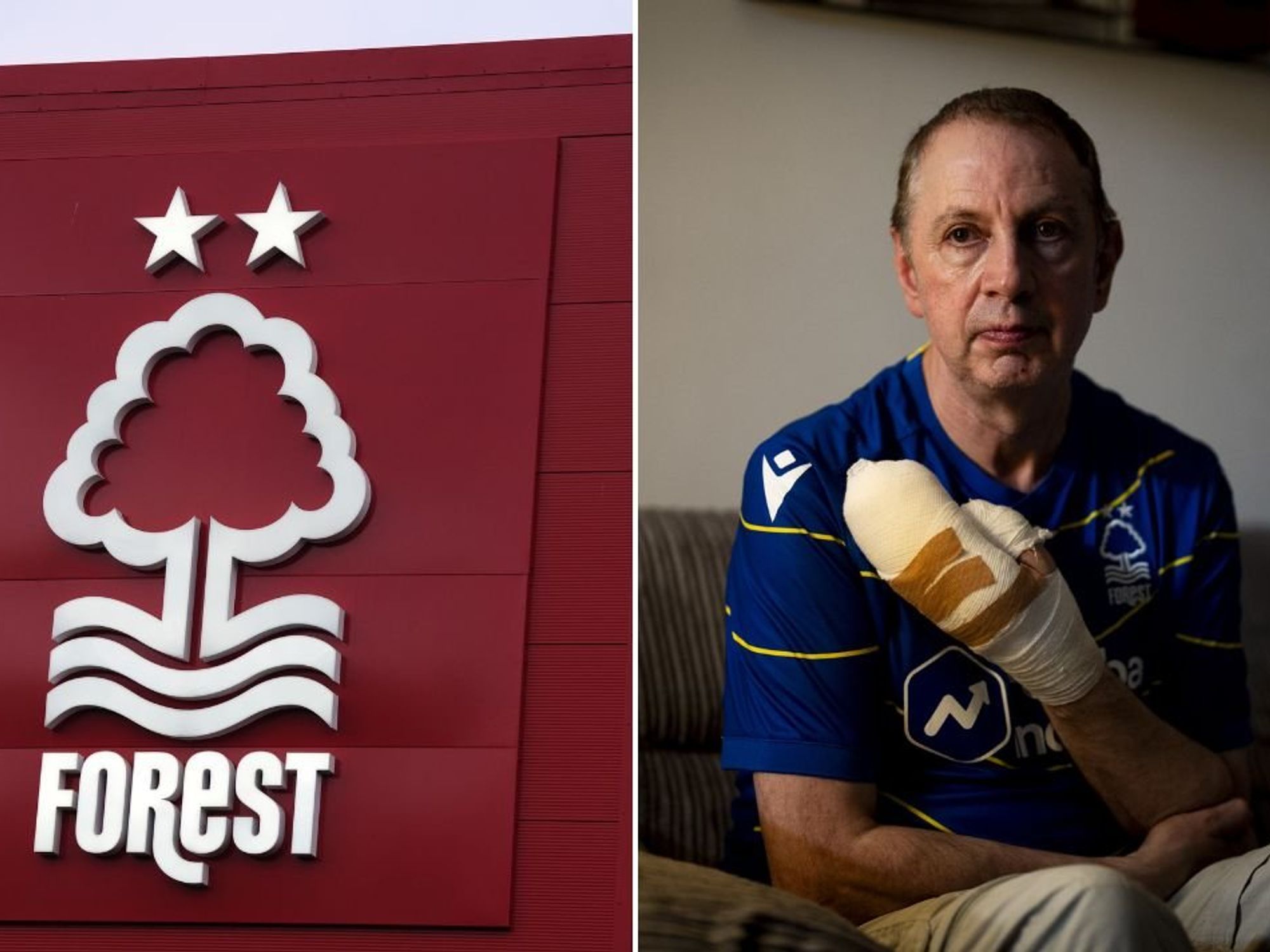 Nottingham Forest make huge donation to Huntingdon train attack hero who took on knifeman