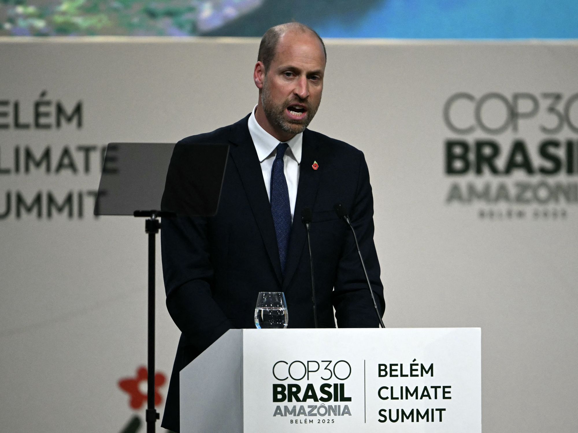 Prince William issues urgent plea to world leaders at Cop30 summit as Keir Starmer watches on