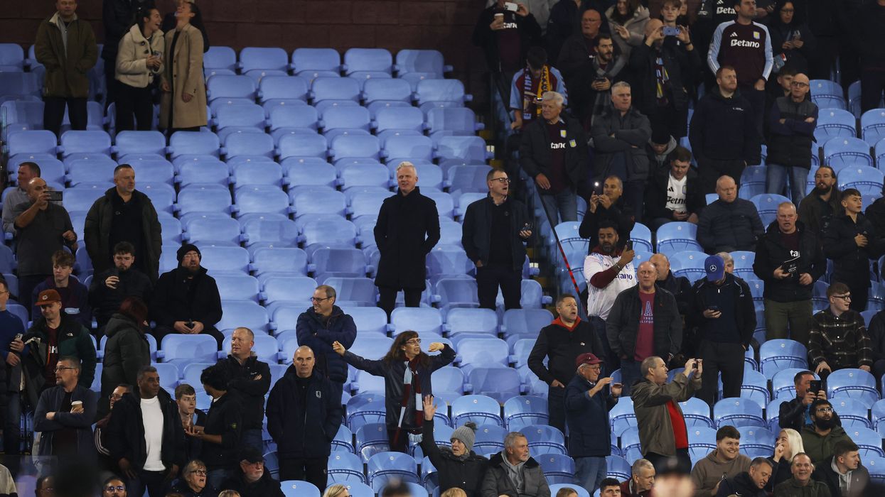 Aston Villa fans direct chant at Maccabi Tel Aviv amid huge tensions at Villa Park