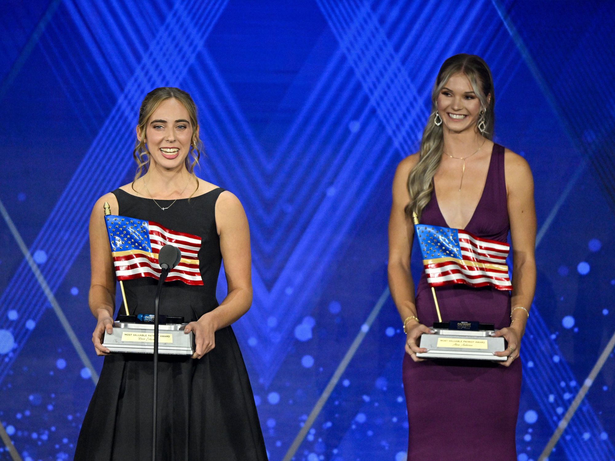 American high school students receive award after protesting about transgender athlete