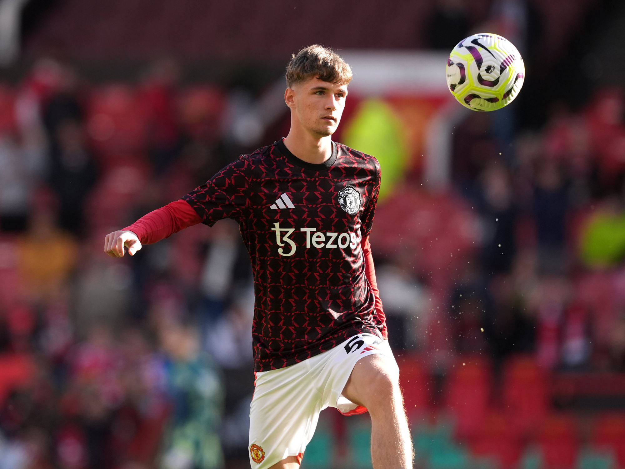 Man United include club legend's son in squad for Premier League clash with Tottenham