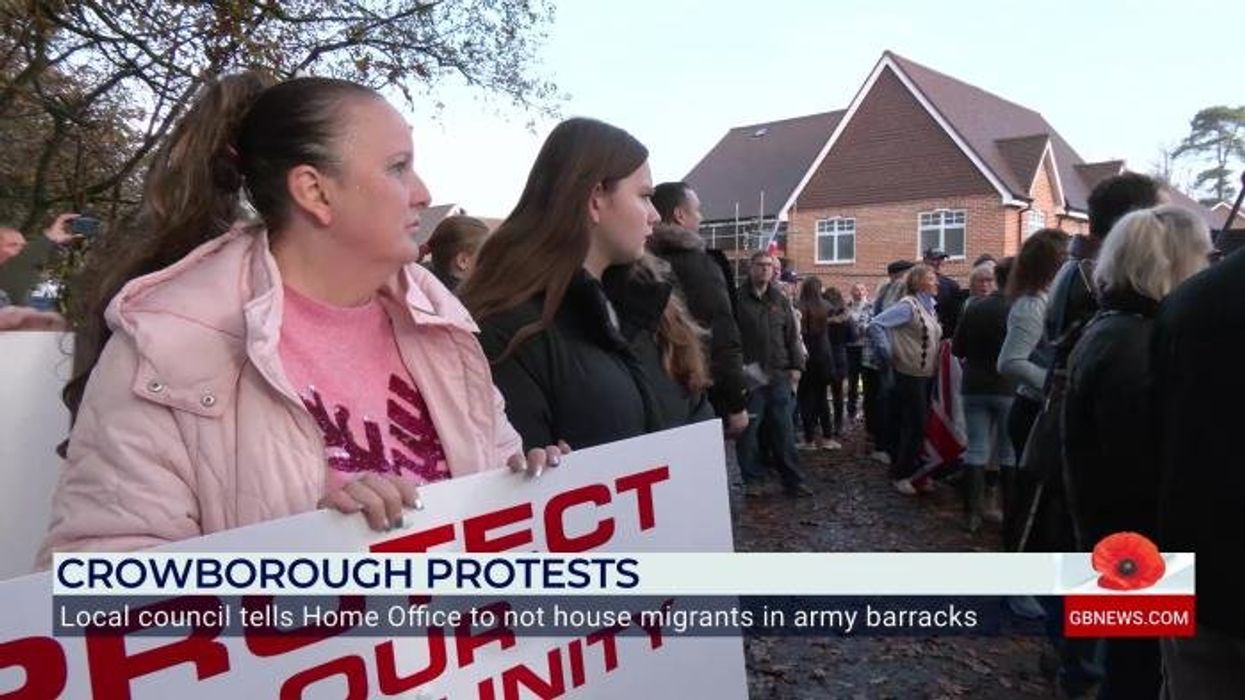 WATCH: Crowborough resident fears 'temporary' migrant accommodation becoming 'permanent'