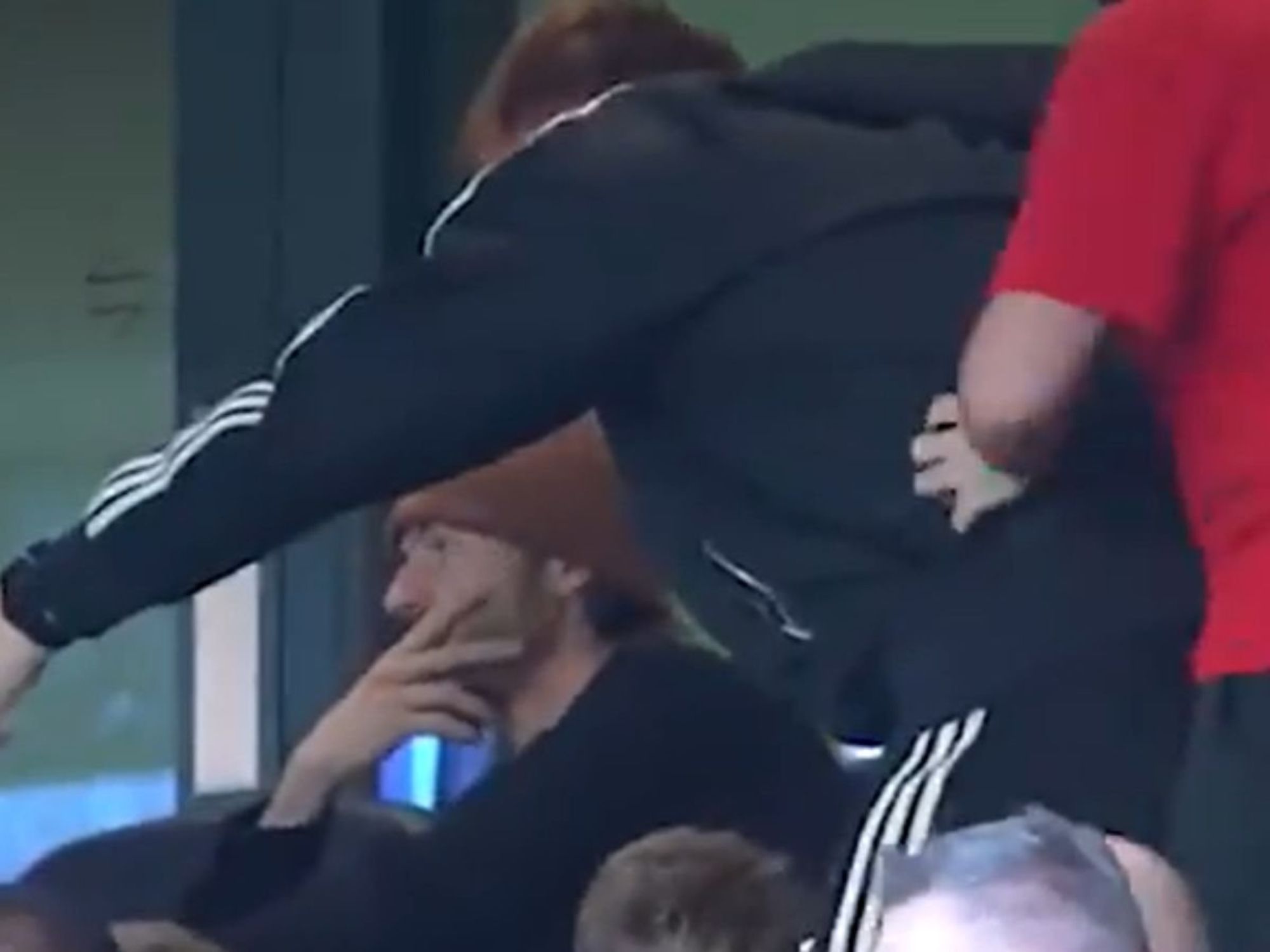 Tottenham star left furious with YouTuber after being filmed following dramatic late Man Utd equaliser