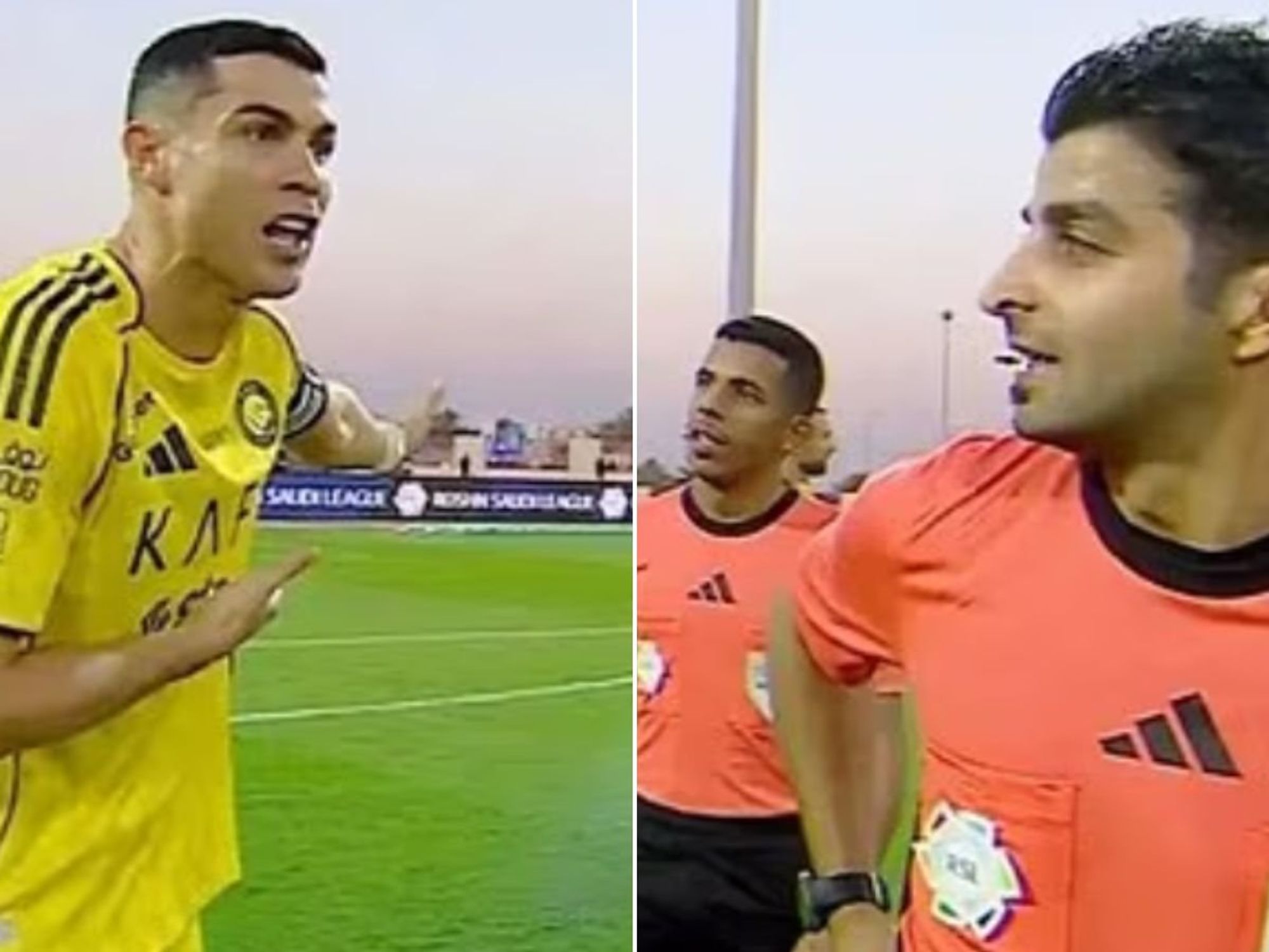 Cristiano Ronaldo, 40, rages at referee in ugly exchange before scoring 953rd career goal