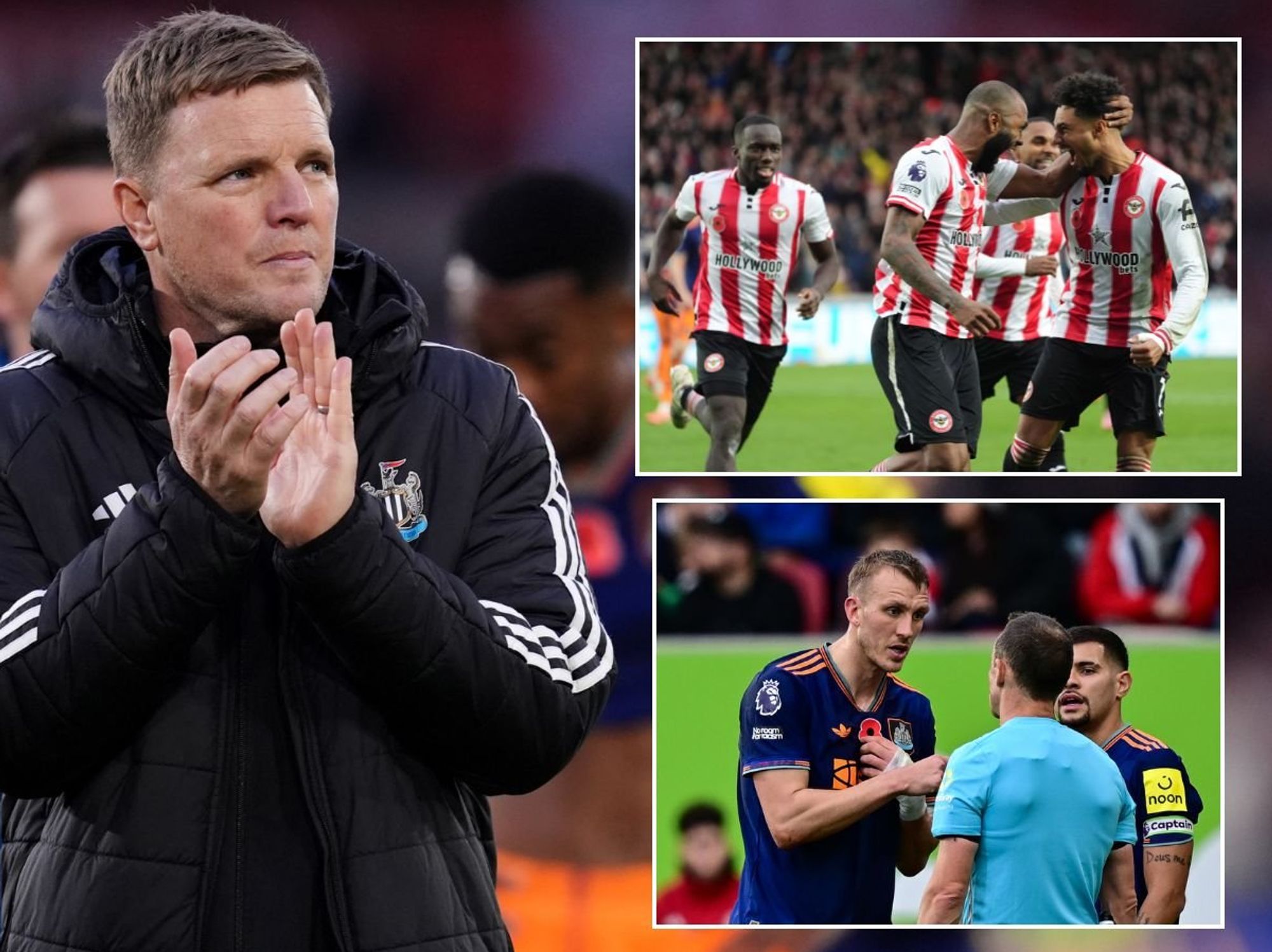 Eddie Howe explains Nick Pope substitution after Newcastle crash to Brentford defeat