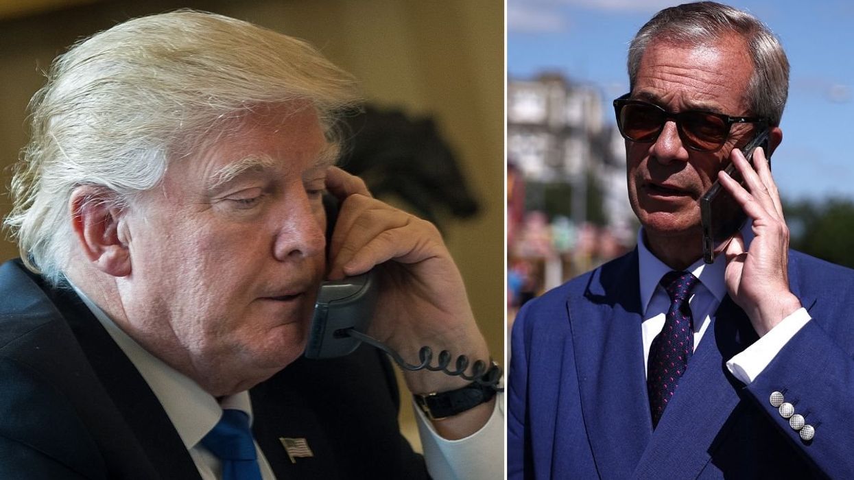 'Is this how you treat your best ally?!' Donald Trump fumes in 'powerful' private phone call to Nigel Farage over BBC scandal