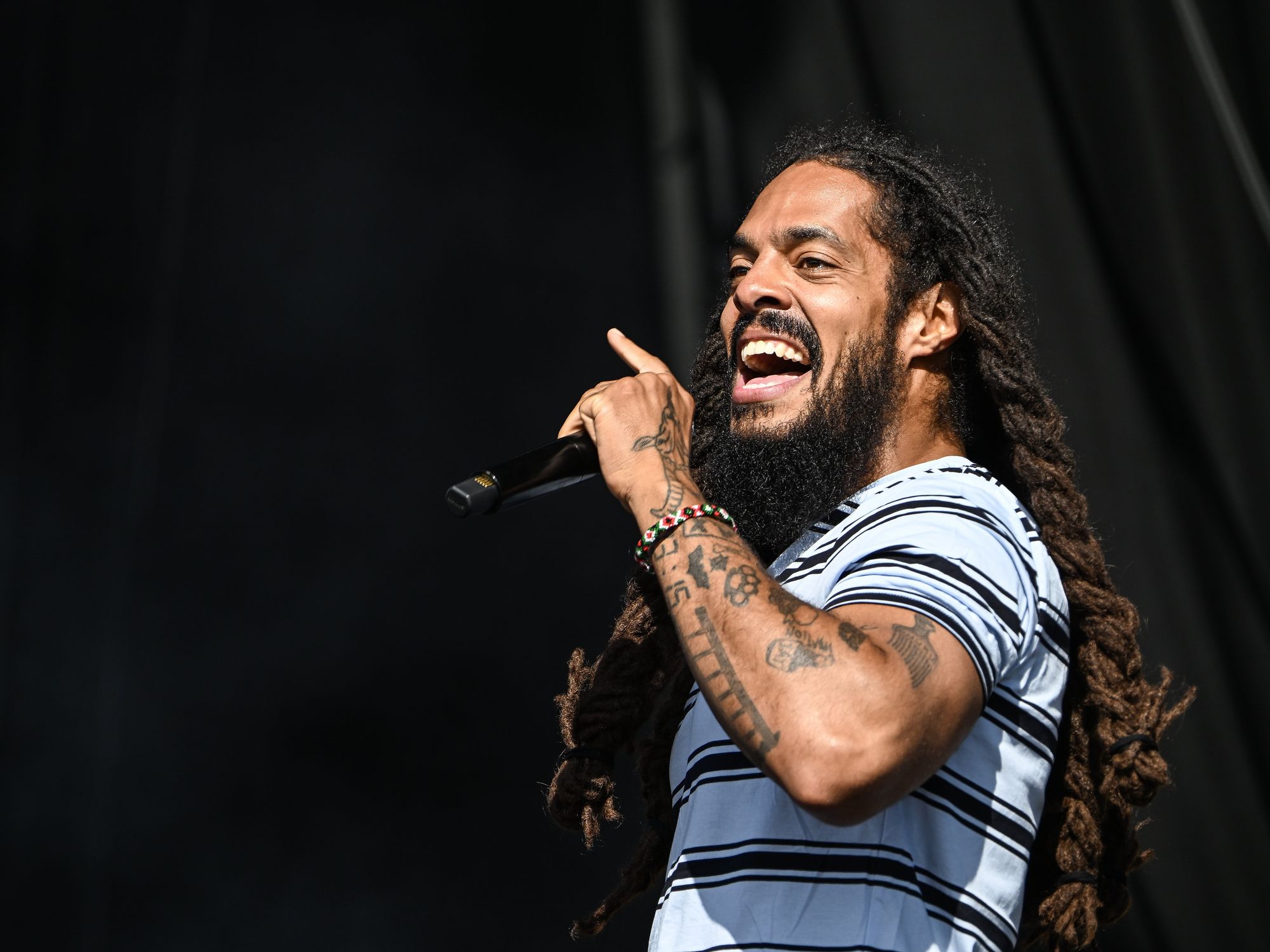 Five arrests made outside Bob Vylan concert as protestors clash during performance