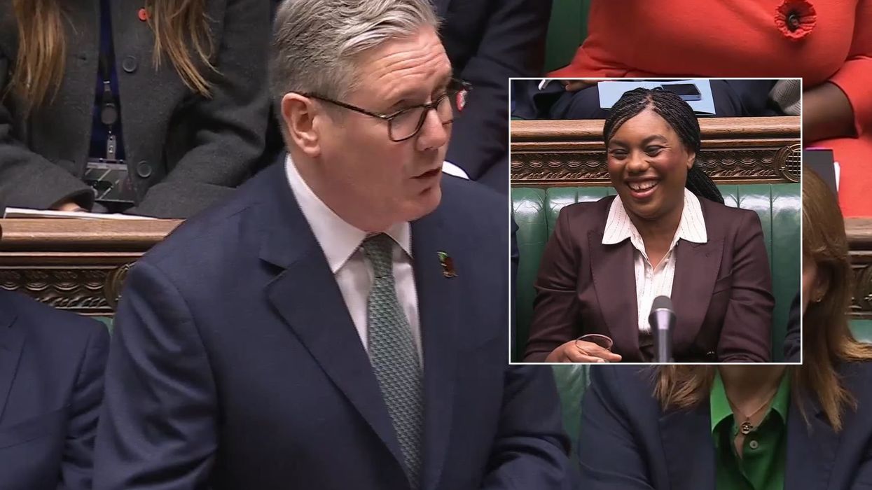 WATCH: MPs left in hysterics as Keir Starmer sa...