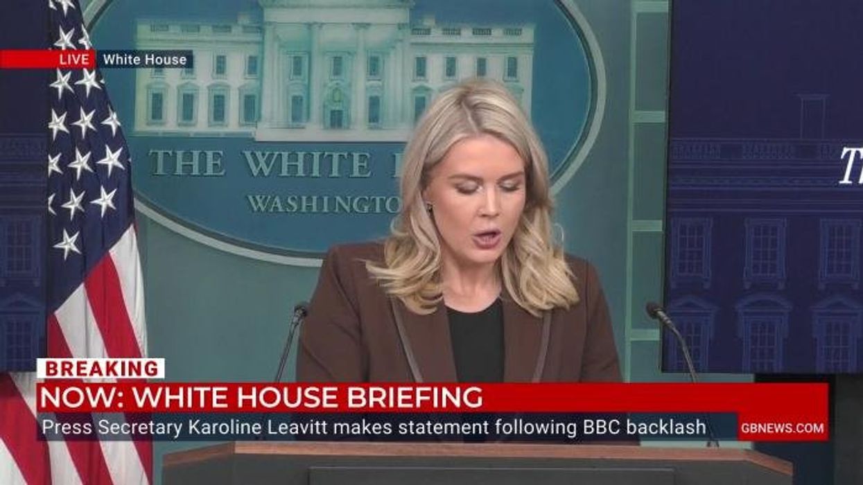 WATCH: Karoline Leavitt says Donald Trump and Keir Starmer 'disagree' on the BBC being a 'fair organisation'