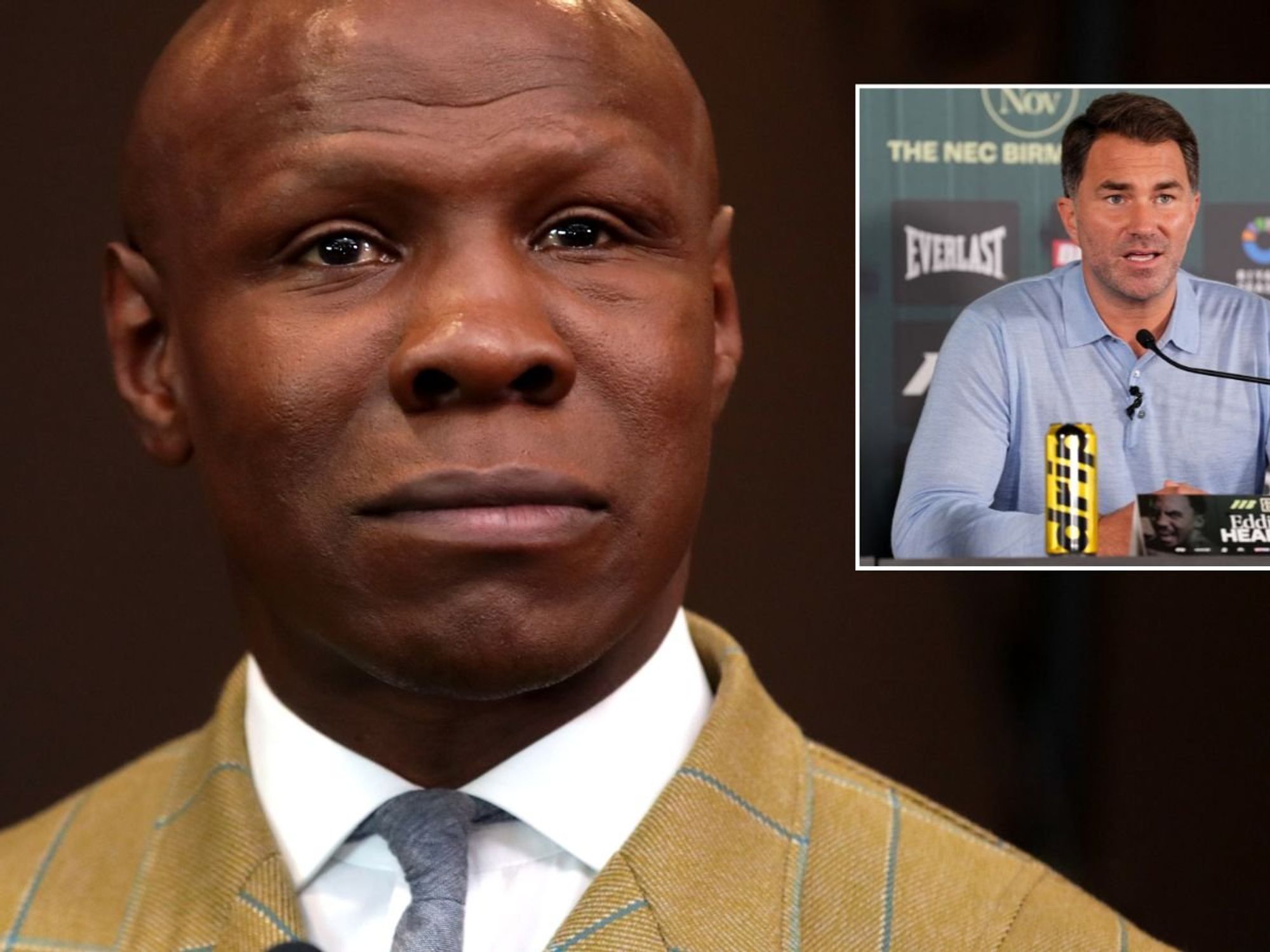 Chris Eubank Sr fires shots at Eddie Hearn ahead of son's seismic showdown with Conor Benn