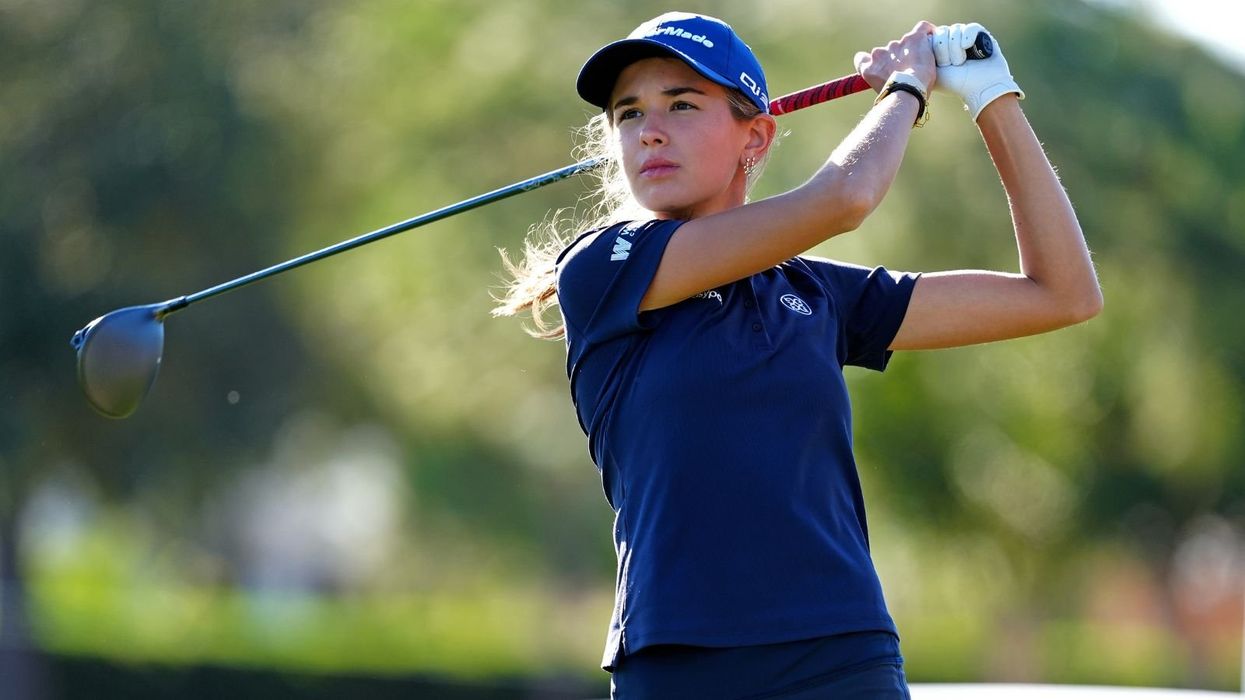 Donald Trump's granddaughter endures horrendous golf debut at £2.5m event