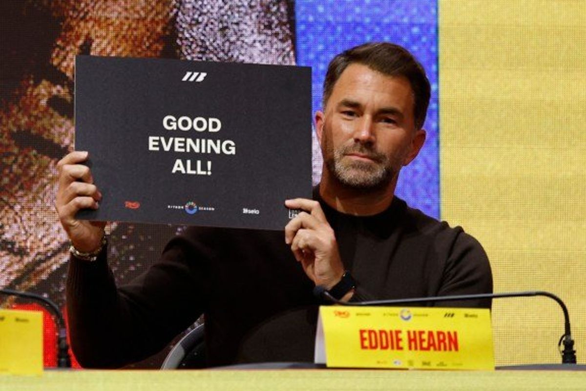 Why Eddie Hearn refused to speak at press conference ahead of Chris Eubank Jr and Conor Benn boxing fight