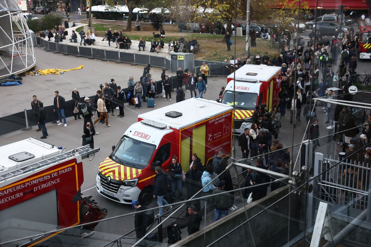 Police shoot knifeman who 'threatened to slit throats' at Paris train station