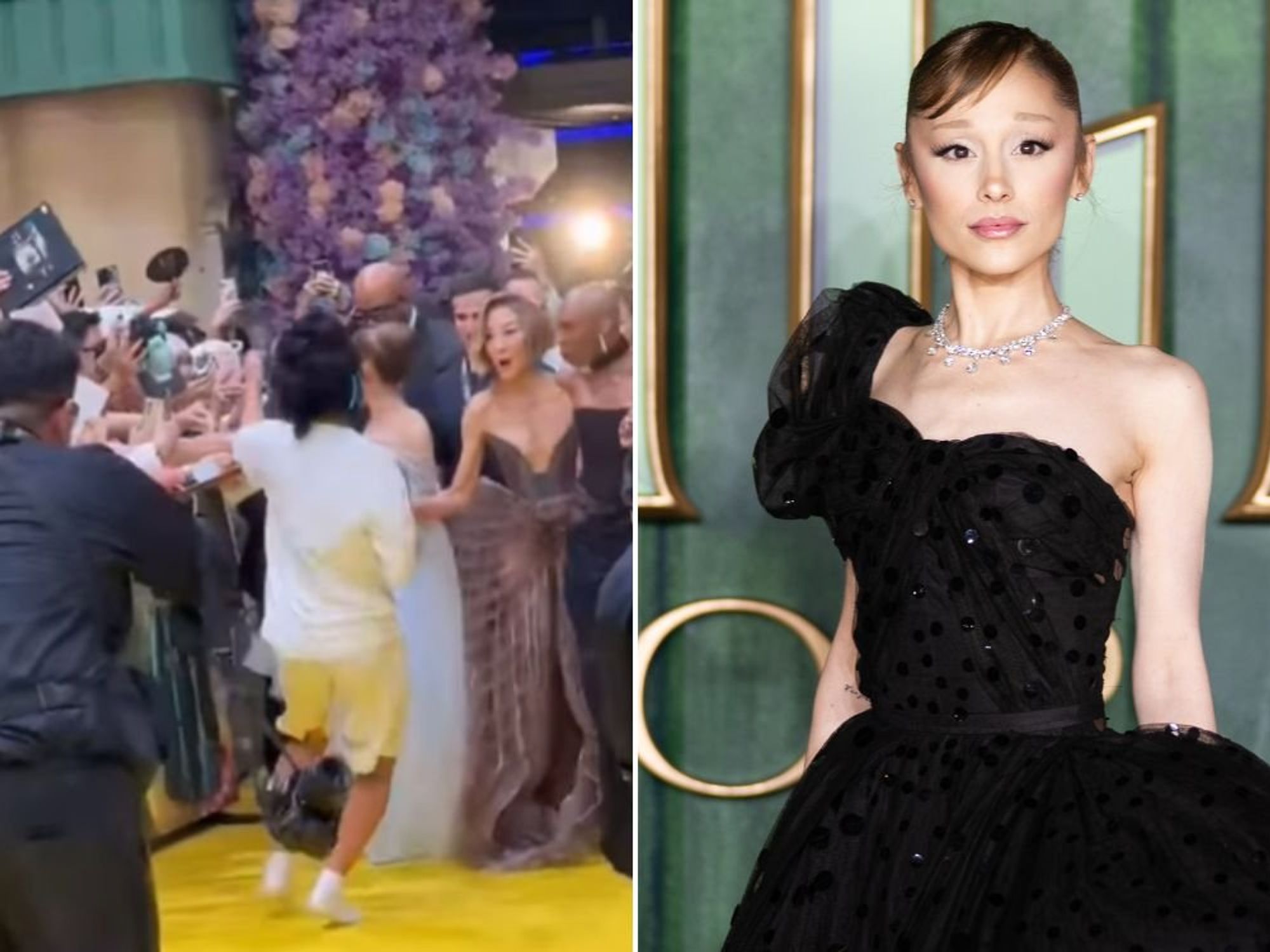 Ariana Grande fan who accosted actress at Wicked: For Good premiere charged following fan outrage