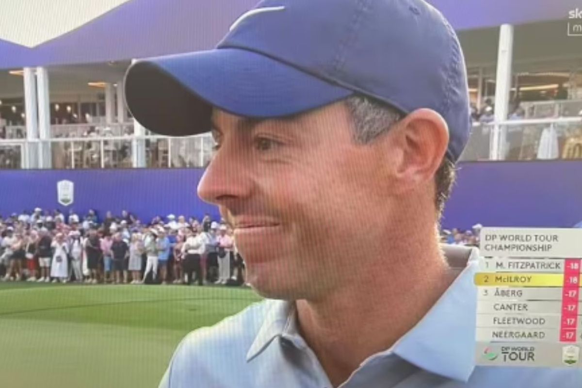 Rory McIlroy forced to fight back tears after losing to Matt Fitzpatrick at DP World Tour Championship