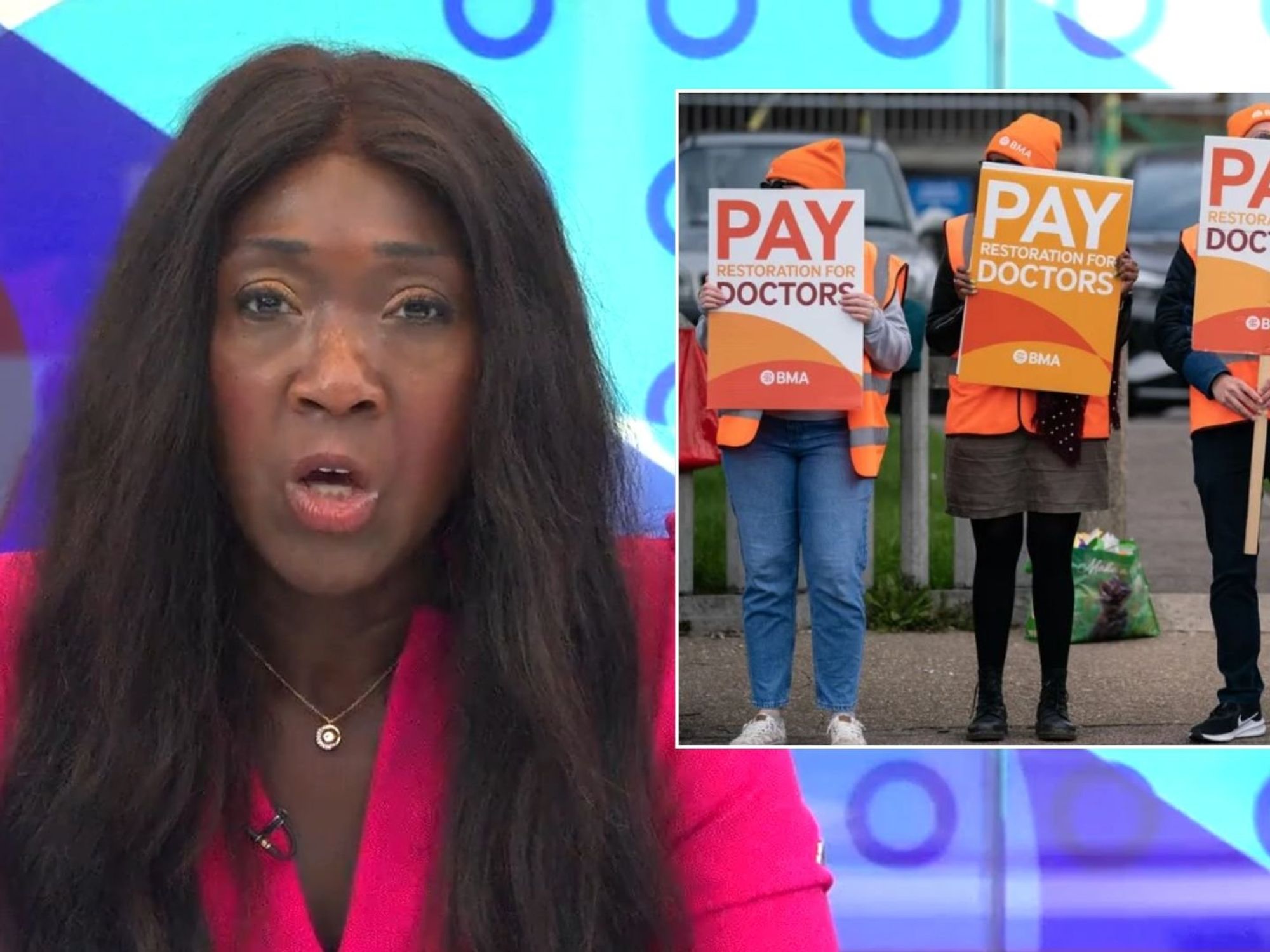 'This is just greed!' Nana Akua blasts doctors for 'unfair' strikes amid five day walkout
