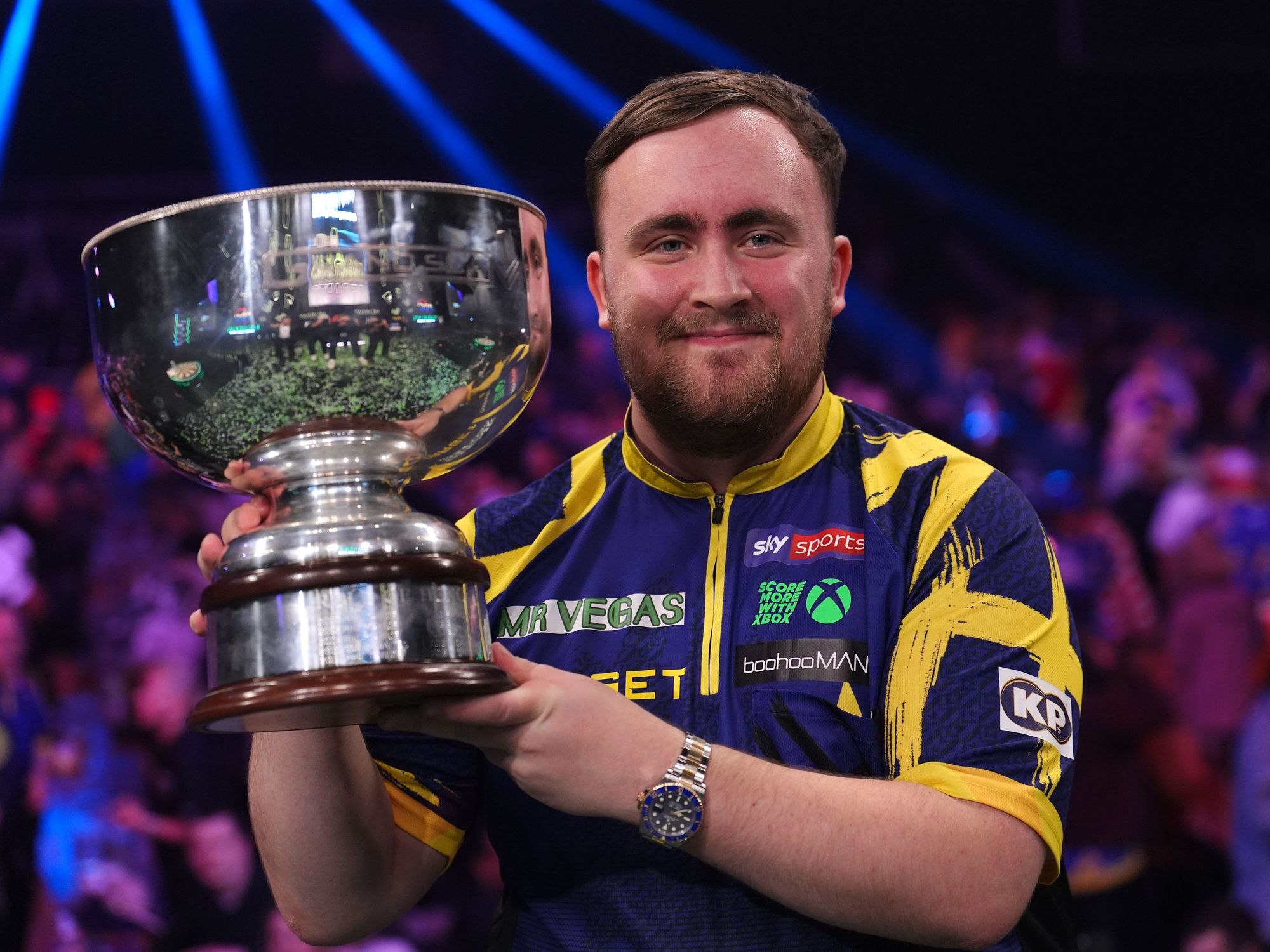 Luke Littler responds to Luke Humphries 'declaring war' after winning Grand Slam of Darts title