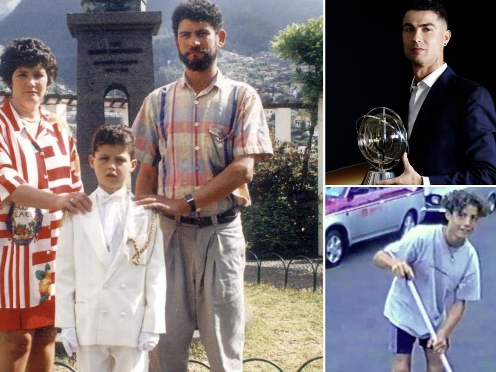 Cristiano Ronaldo's rough upbringing from begging for food to whopping billionaire net worth