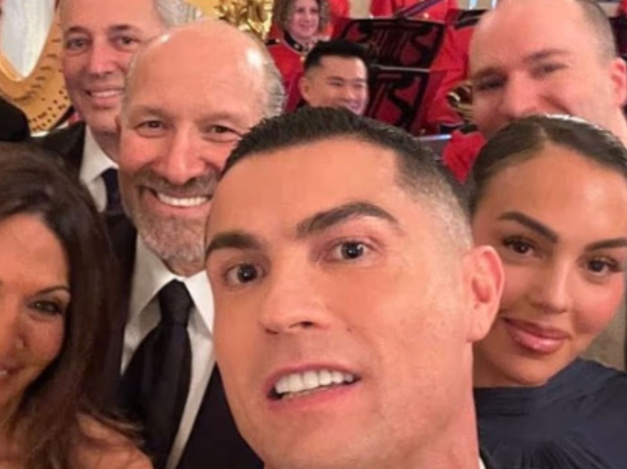 Cristiano Ronaldo takes selfie with Elon Musk and other famous faces after Donald Trump White House visit