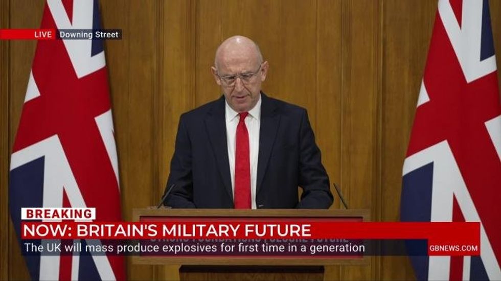 WATCH: Defence Secretary John Healey announces a 'new era of defence' amid a 'new era of threat'