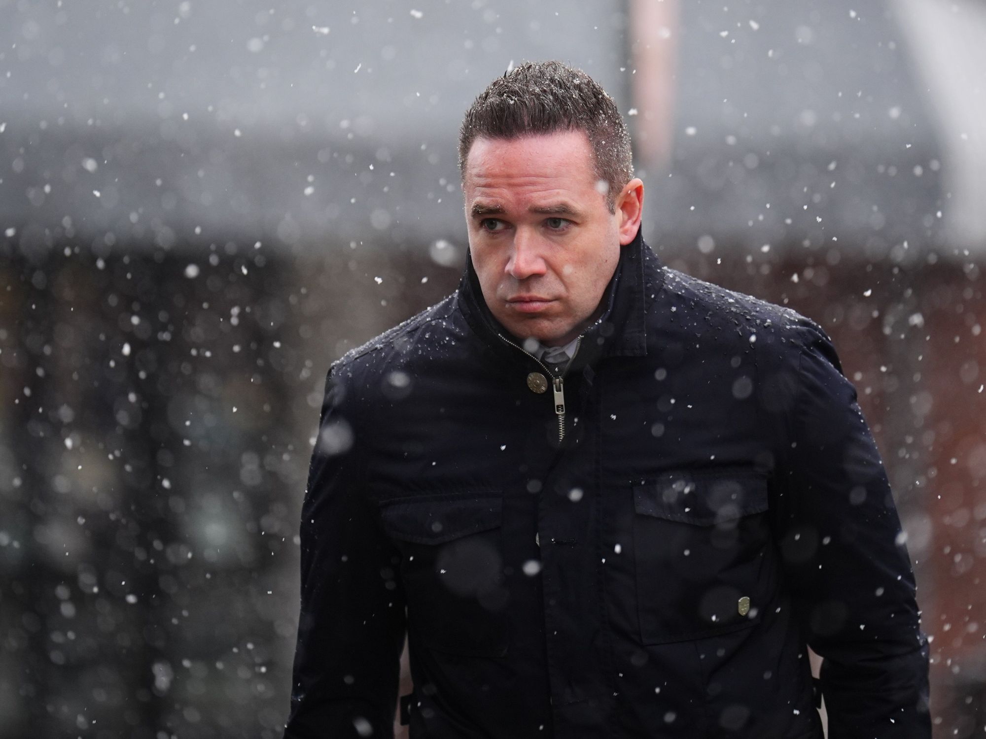 Katie Price's ex-husband Kieran Hayler pictured at court after being charged with rape and sexual...