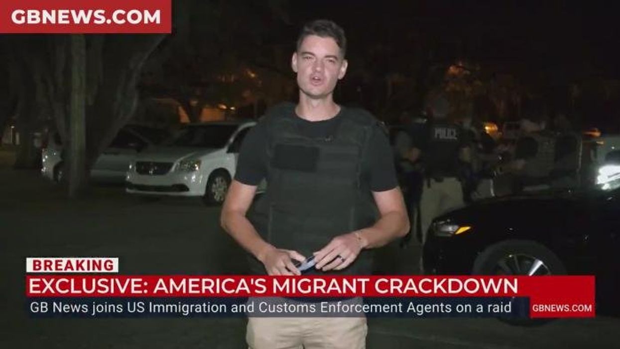 WATCH: ICE officers heckled by raging American as Ben Leo joins dawn raid for wanted drug smuggler