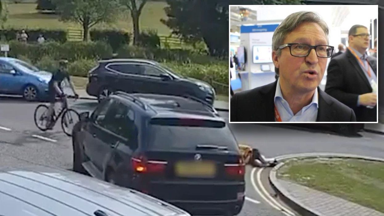 BBC Children in Need chairman resigns just DAYS into job after hitting cyclist with his car in la...