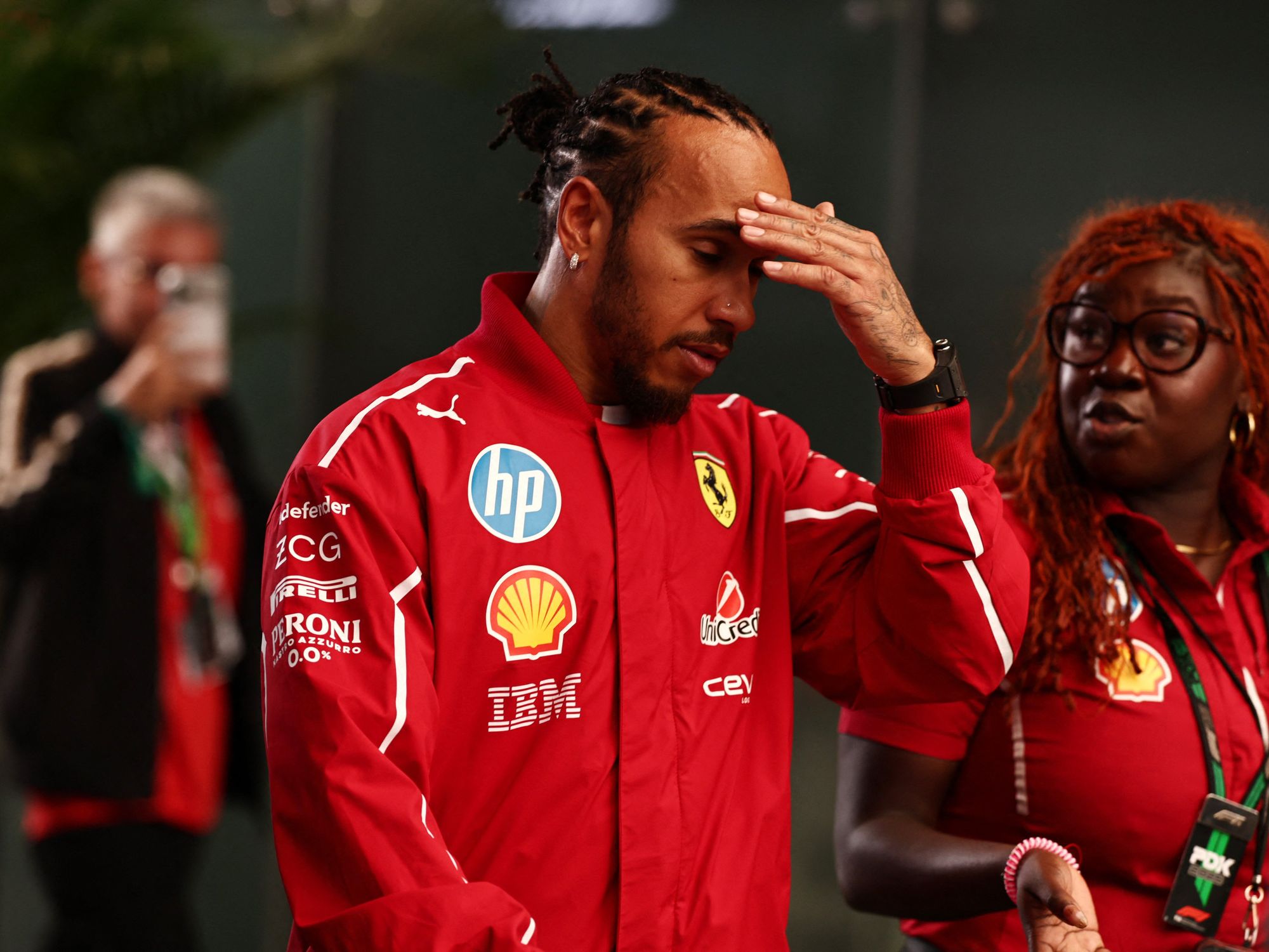 Lewis Hamilton hits back at Ferrari chief and provides update on future ahead of Las Vegas Grand Prix