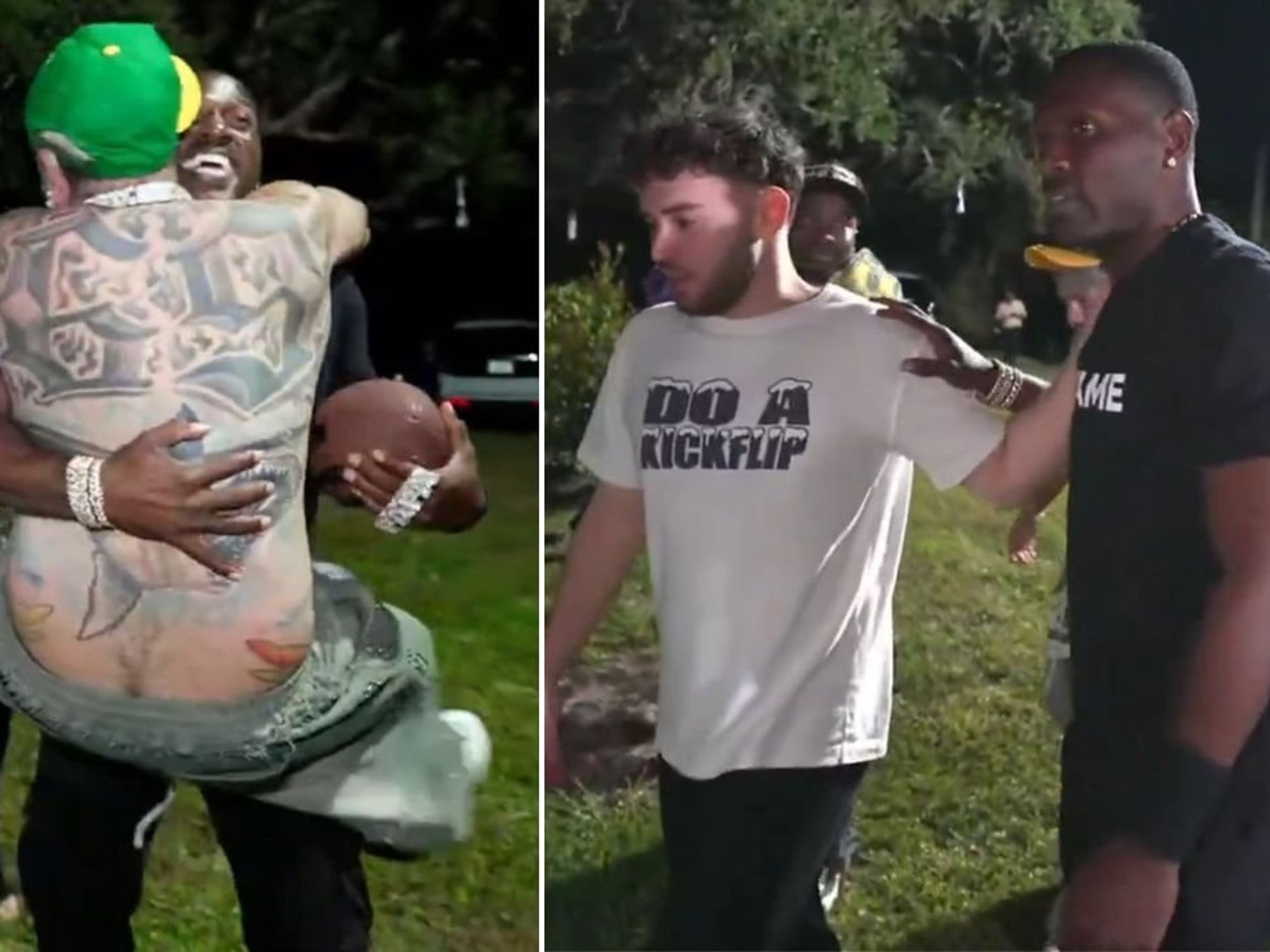 Ex-NFL star Antonio Brown makes Charlie Kirk joke on rapper's stream while waiting trial for atte...