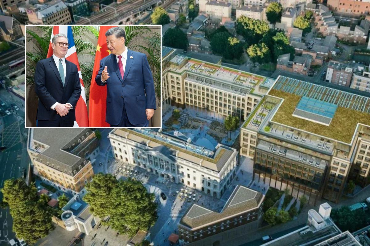 Labour caves to China's demands as Keir Starmer 'approves' super-embassy despite spy threat