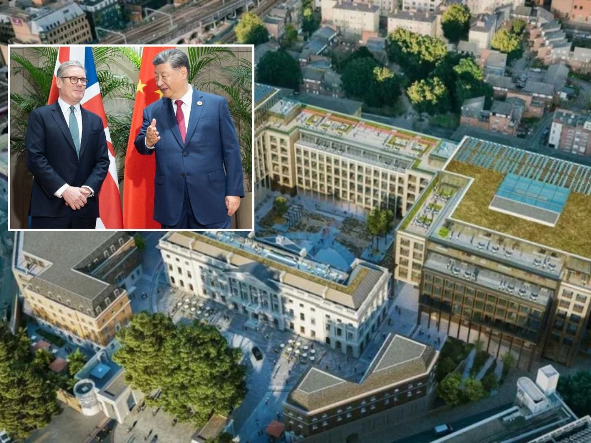 Labour caves to China's demands as Keir Starmer 'approves' super-embassy despite spy threat