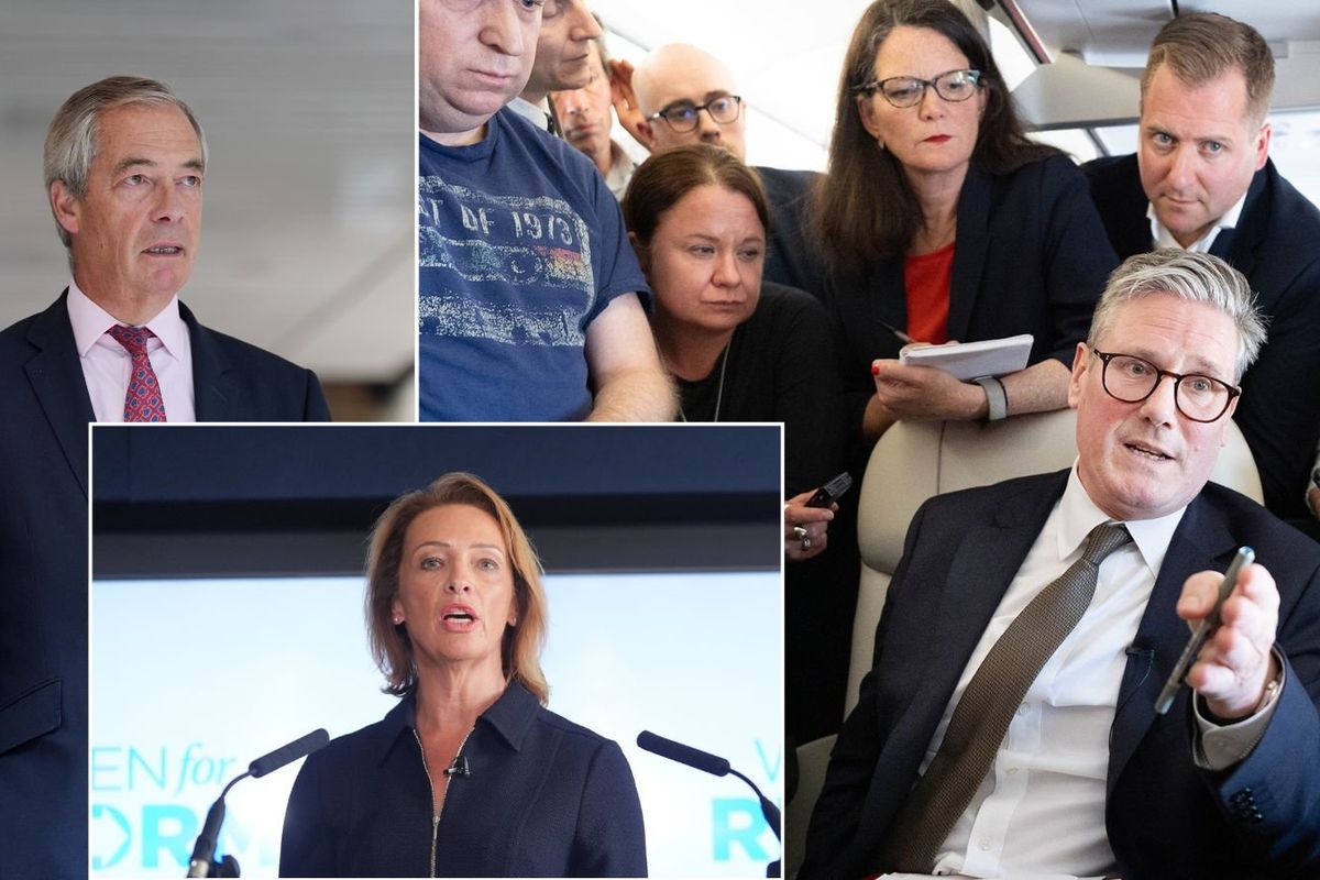 Keir Starmer: Nigel Farage is 'spineless' for failing to take action over Sarah Pochin's 'racist' TV ad outburst