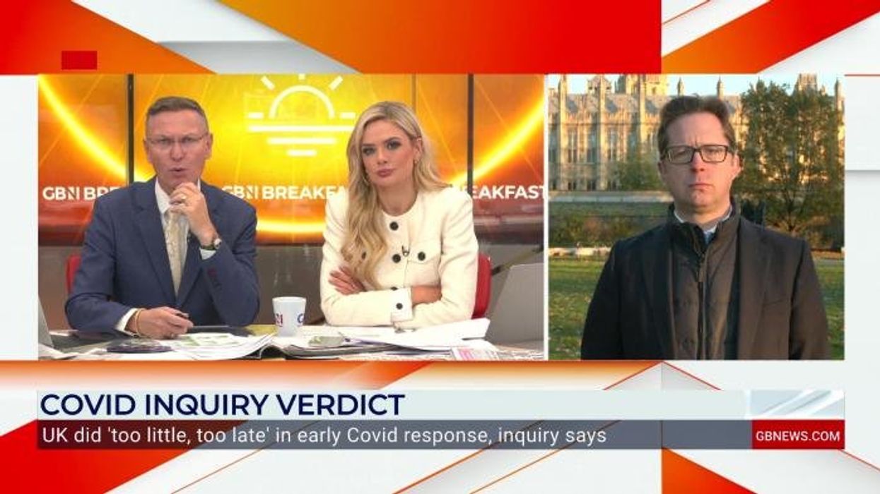 WATCH: Alex Burghart says Tories were 'trying to do the best thing for the country' during Covid pandemic