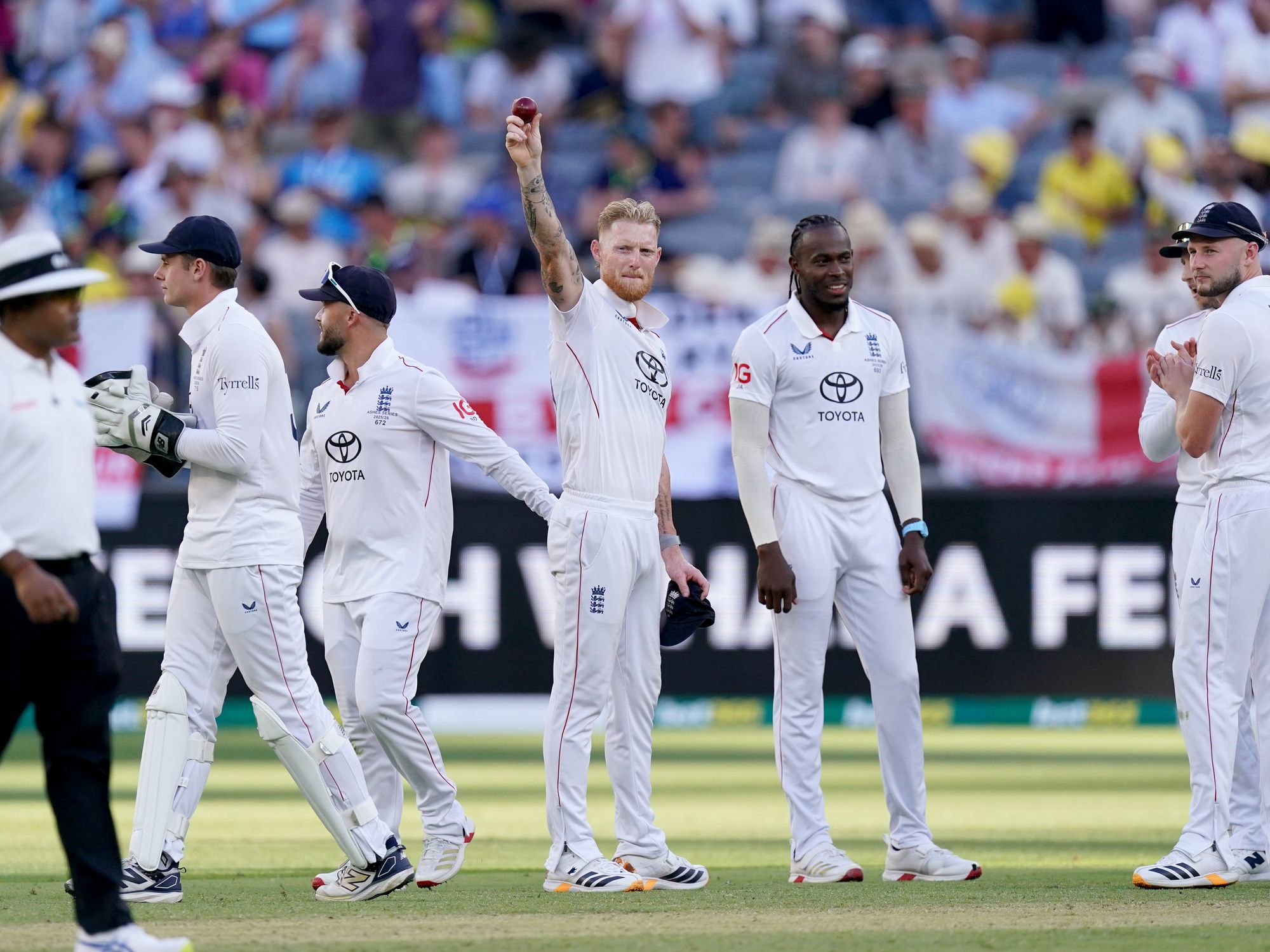 England cricket fans demand King Charles action after just one day of Ashes series against Australia