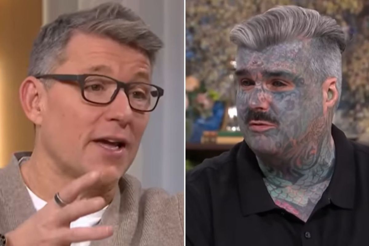 ITV viewers 'switch off' as This Morning welcomes guest with tattooed eyes: 'Shouldn't be on TV!'