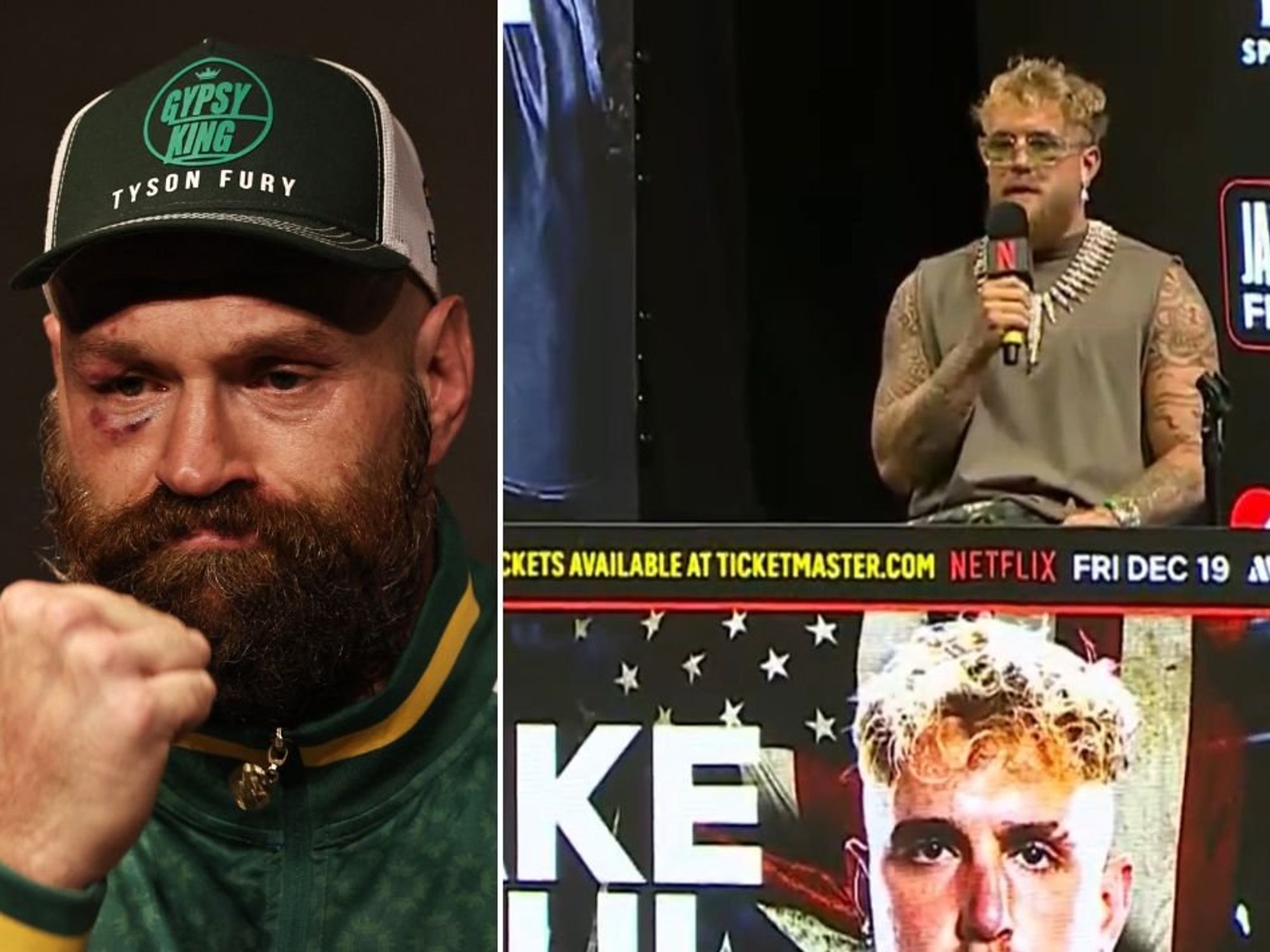 Jake Paul promises Tyson Fury fight after knocking Anthony Joshua out in controversial fight