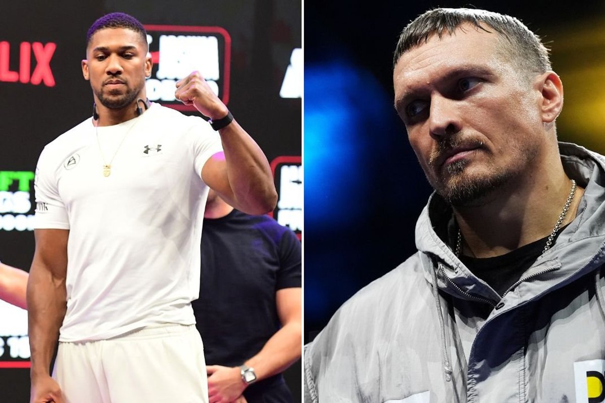 Anthony Joshua announces surprise Oleksandr Usyk link-up in preparation for Jake Paul fight