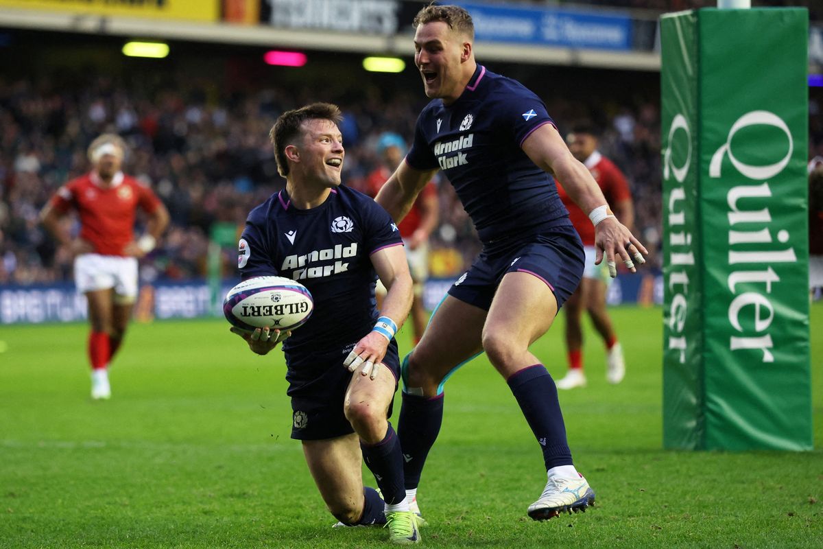 Scotland thrash Tonga in eight-try rout to alleviate Gregor Townsend pressure