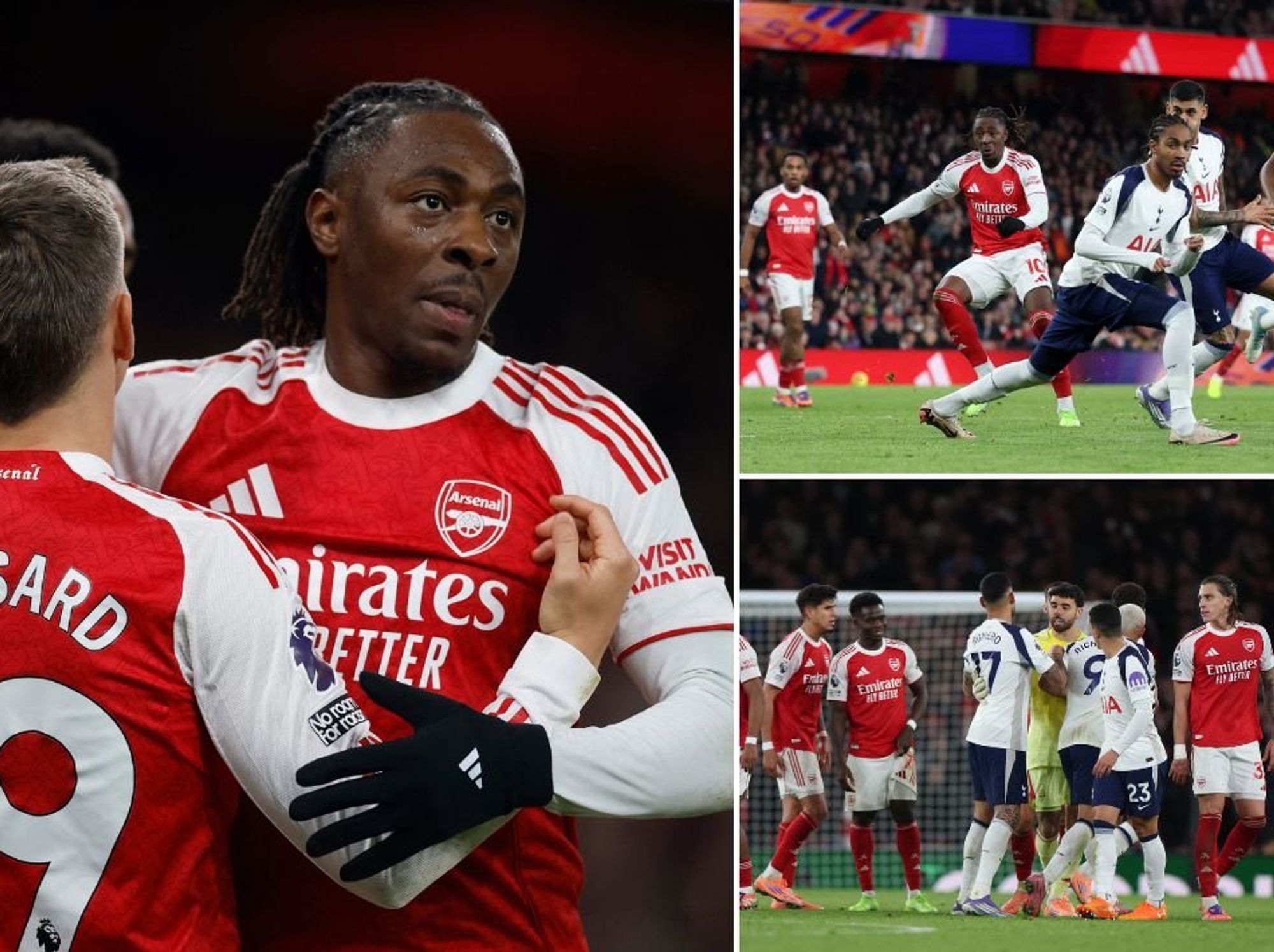 Eberechi Eze breaks 50-year record as Arsenal thrash 'embarrassing' Tottenham in north London derby