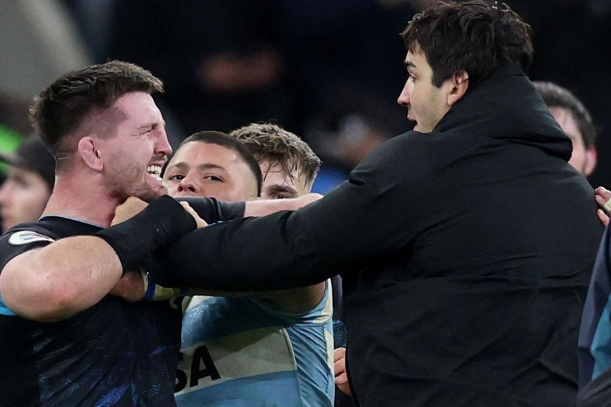 Rugby row erupts with England star accused of being a 'bully' following brawl after Argentina win