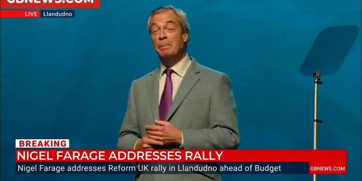 Nigel Farage declares Rachel Reeves ‘hopelessly out of her depth’ ahead of ‘disaster’ Budget Nigel Farage declares Rachel Reeves ‘hopelessly out of her depth’ ahead of ‘disaster’ Budget