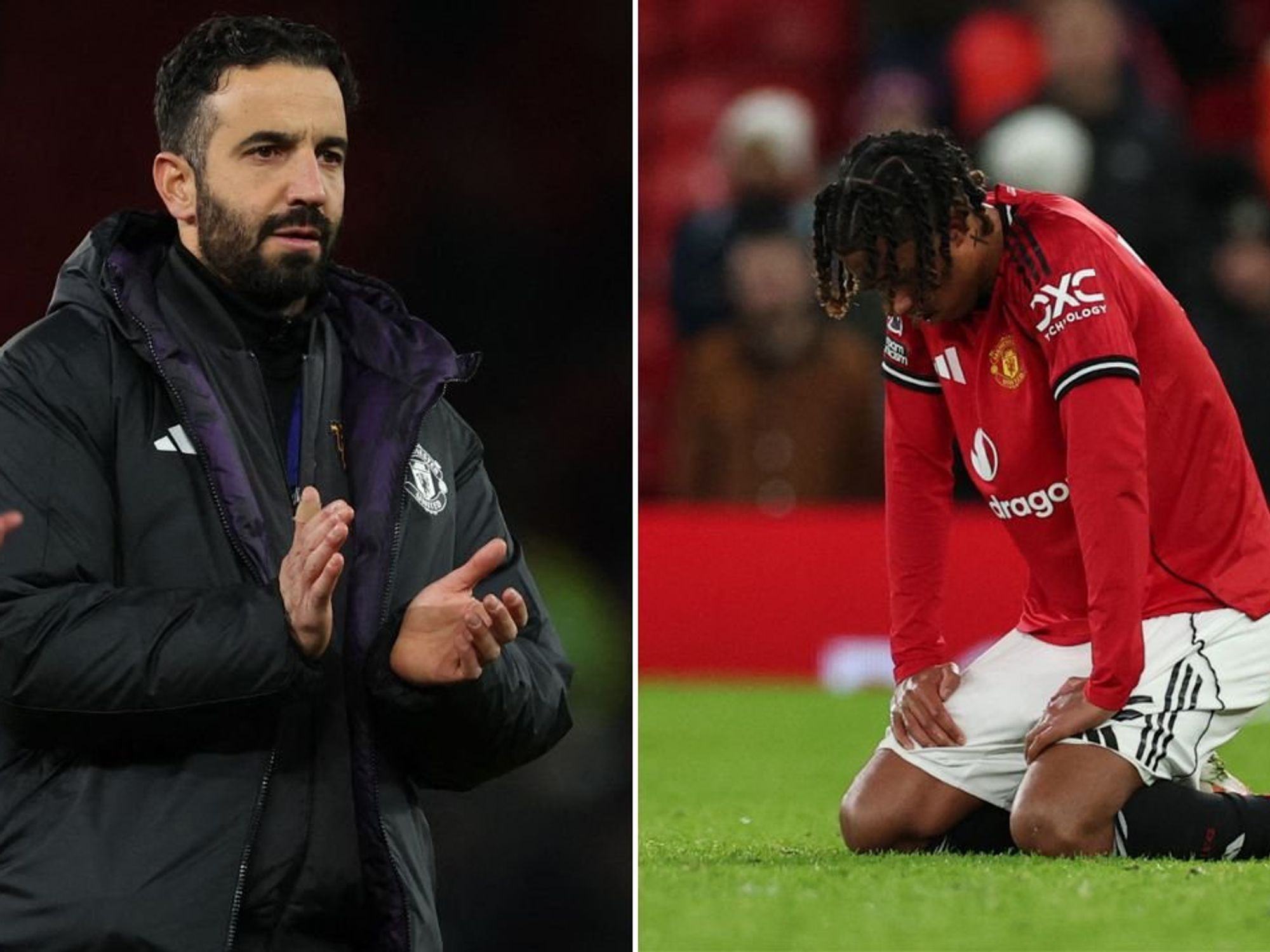 Ruben Amorim blasts Man Utd squad after 10-man Everton defeat at Old Trafford